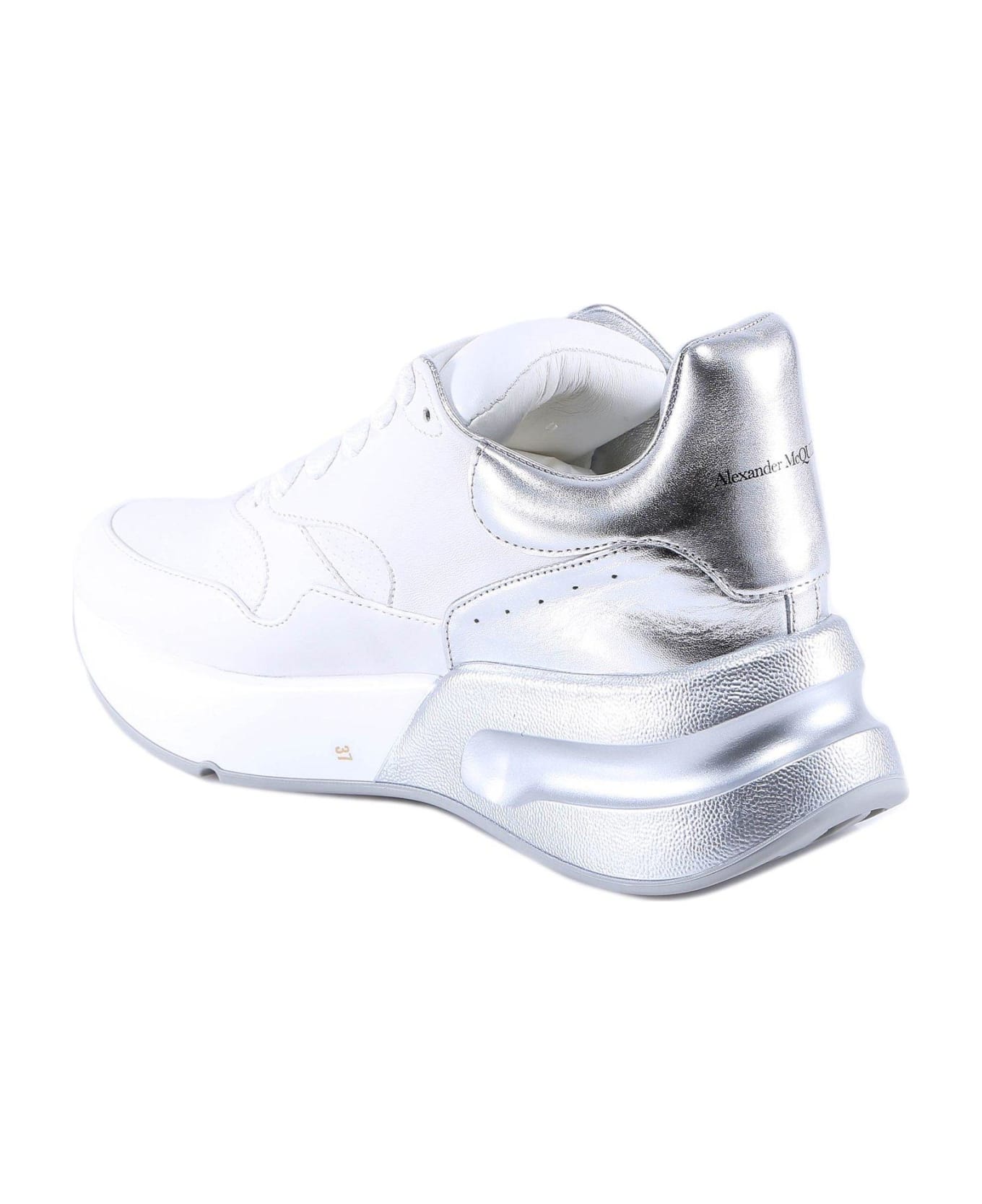 Alexander McQueen Runner Lace-up Sneakers - White スニーカー