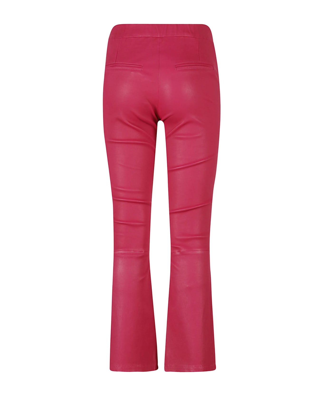 ARMA Leather Trousers Womens - Fuchsia
