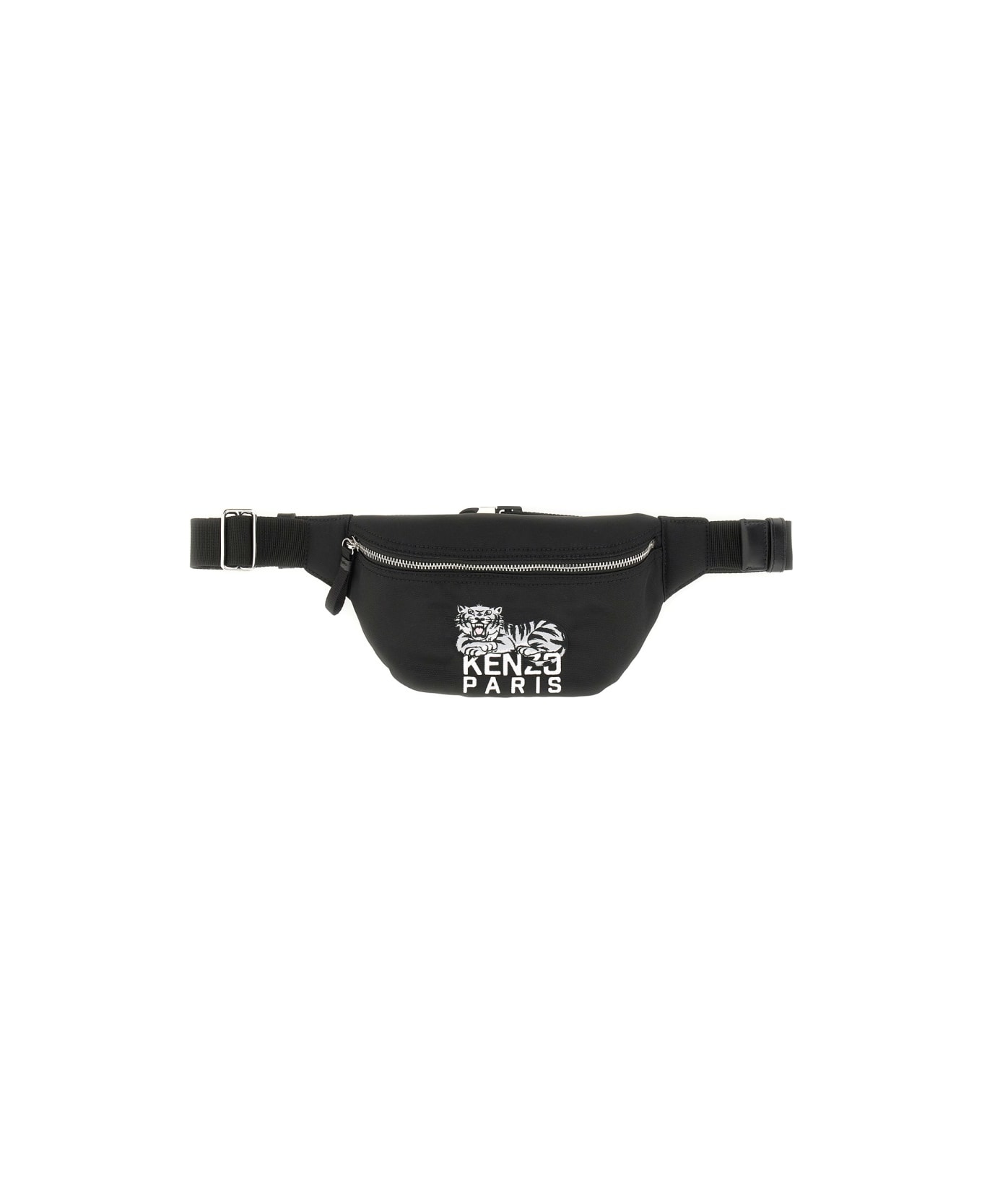 Kenzo Pouch With Logo - BLACK