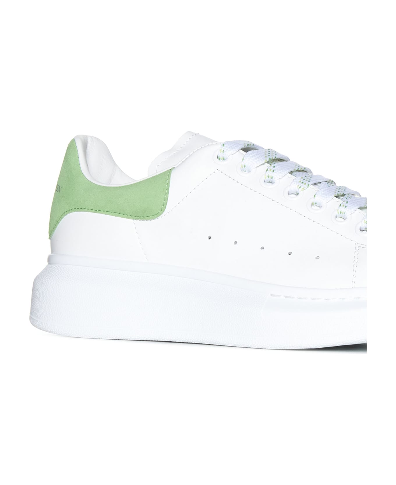 Alexander McQueen Sneakers - White/acid green