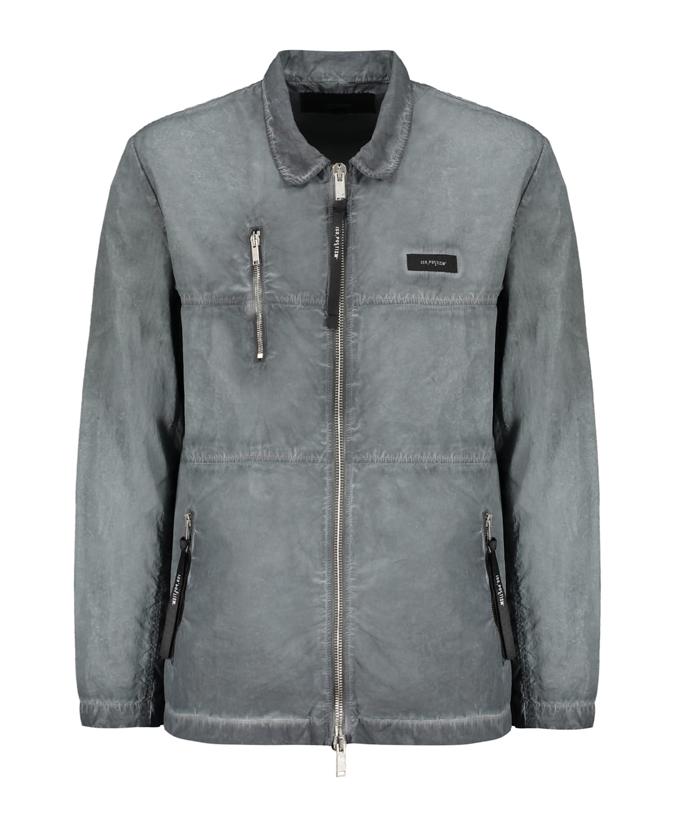 Iso.Poetism Techno Fabric Jacket - grey