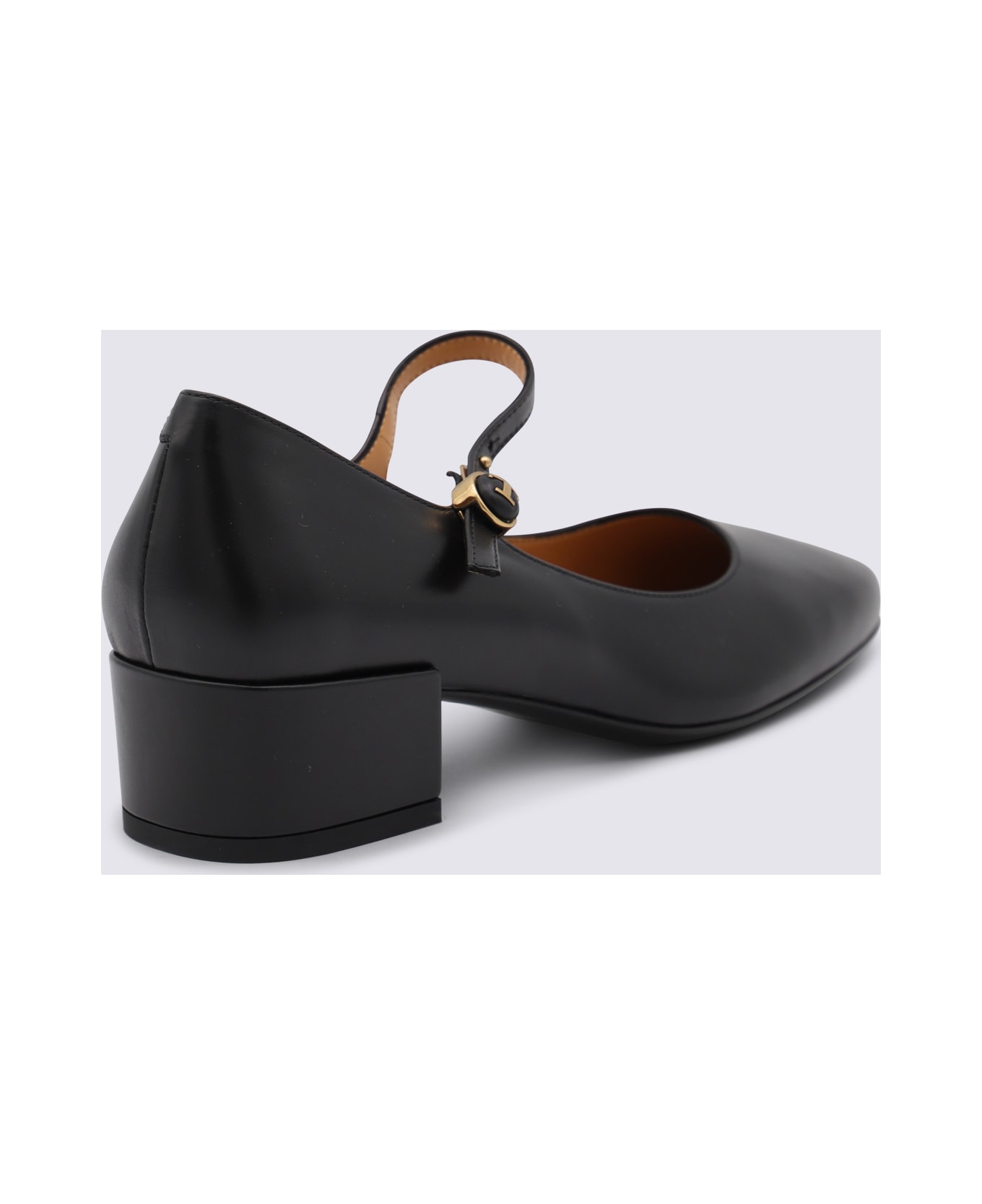 Tod
s Black Leather Pumps - Black