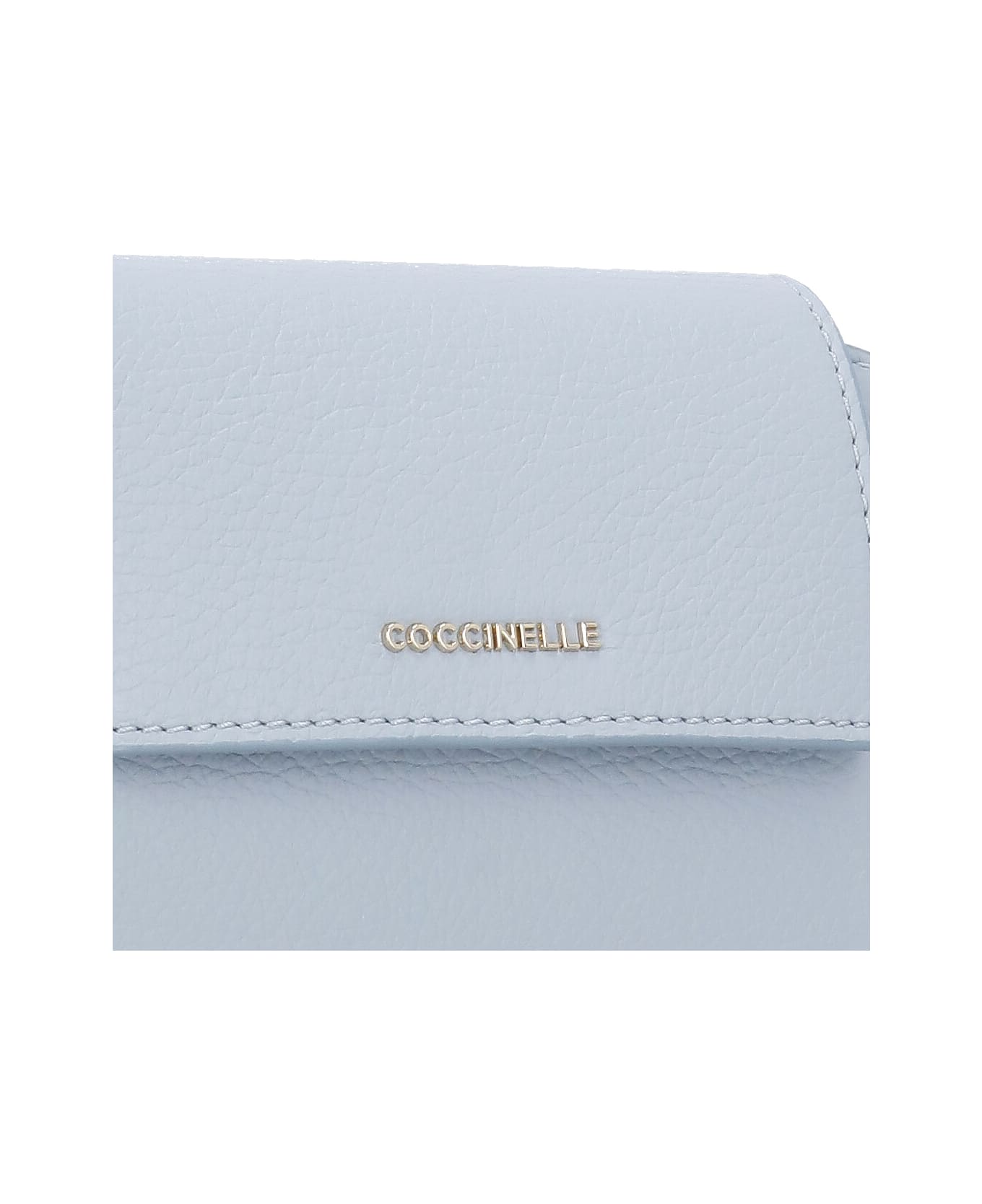 Coccinelle Faint Shoulder Bag - Light Blue