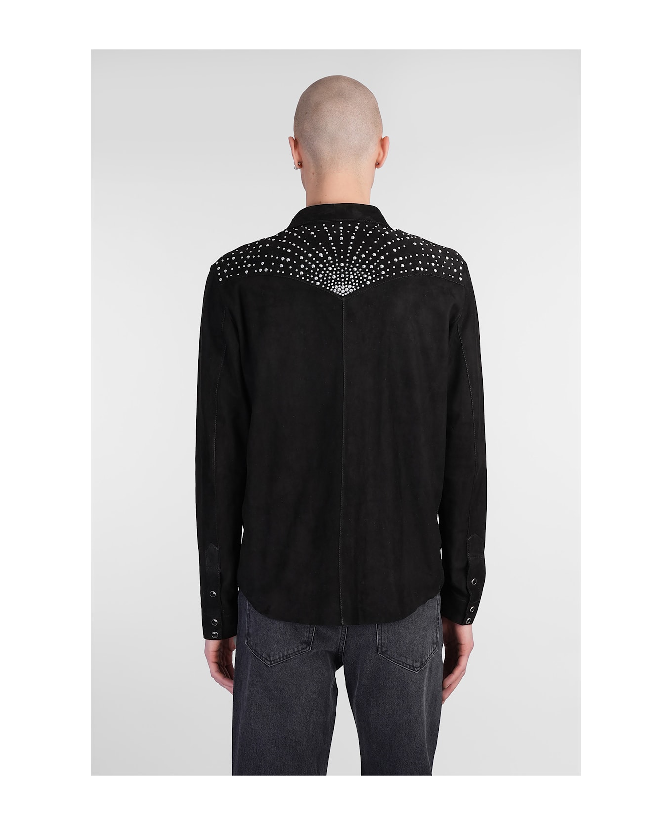 Salvatore Santoro Leather Jacket In Black Leather - black