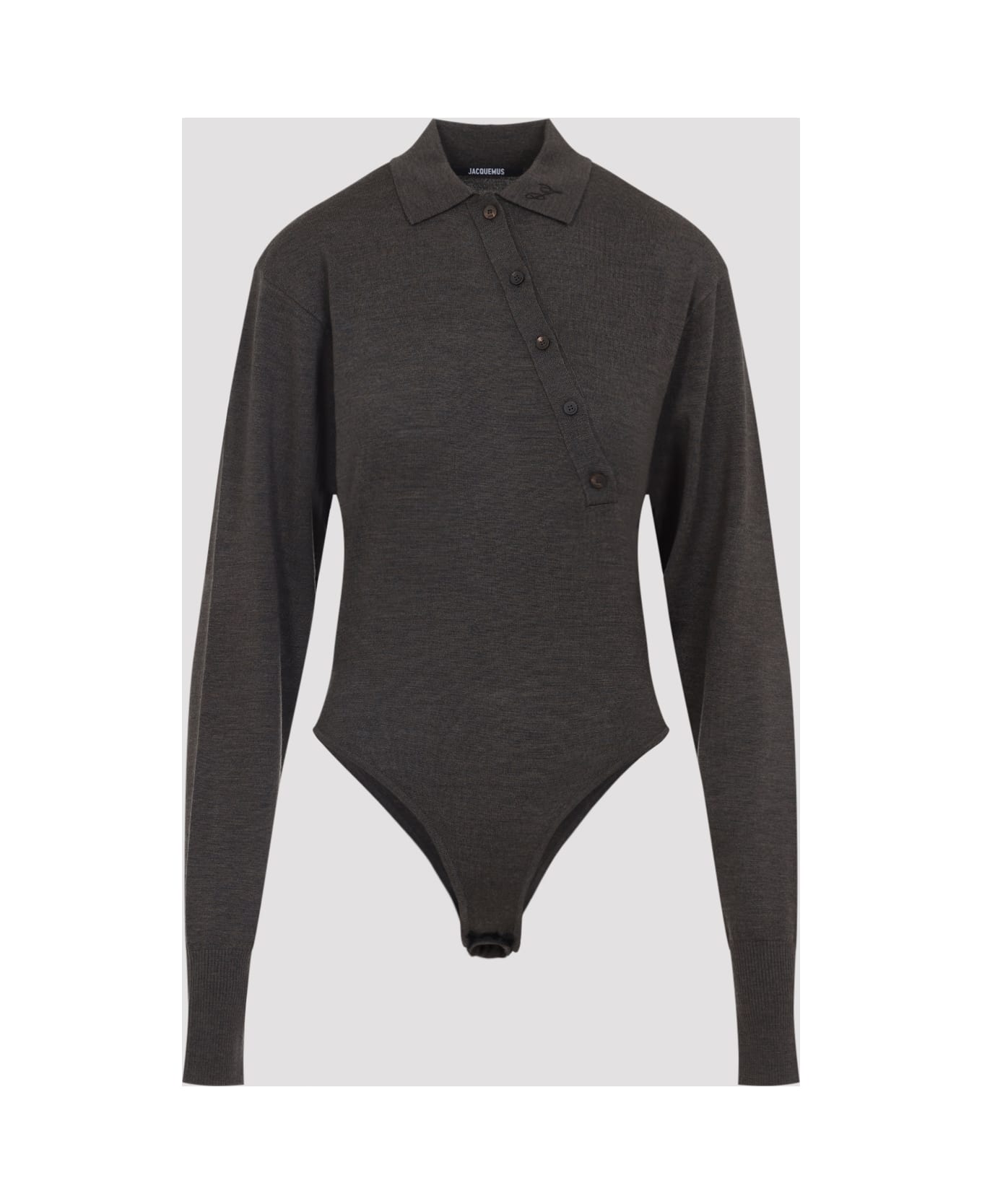 Jacquemus The Tordu Body - Dark Brown