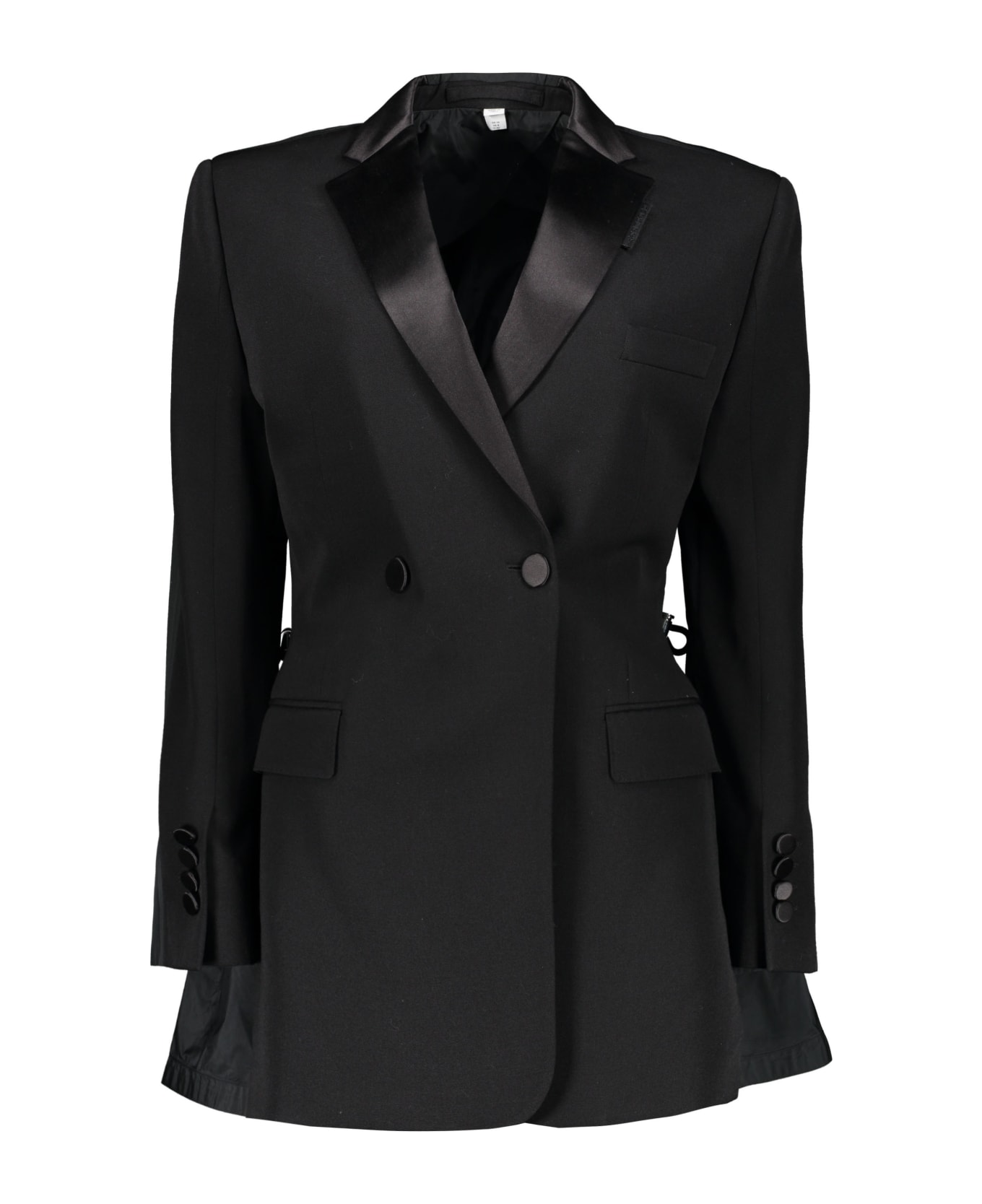 Burberry Double Breasted Blazer - black