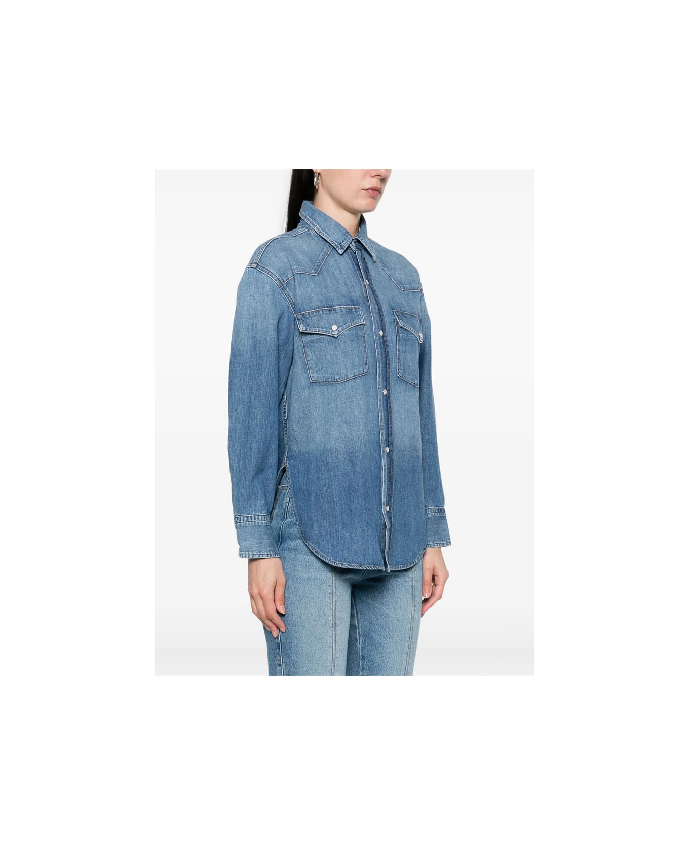 Citizens of Humanity Shirt - BLUE