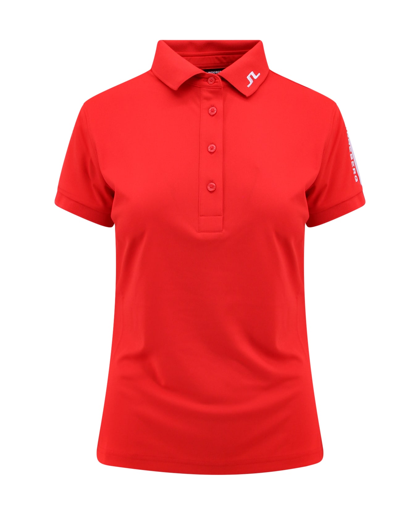 J.Lindeberg Tour Polo Shirt - Red ポロシャツ