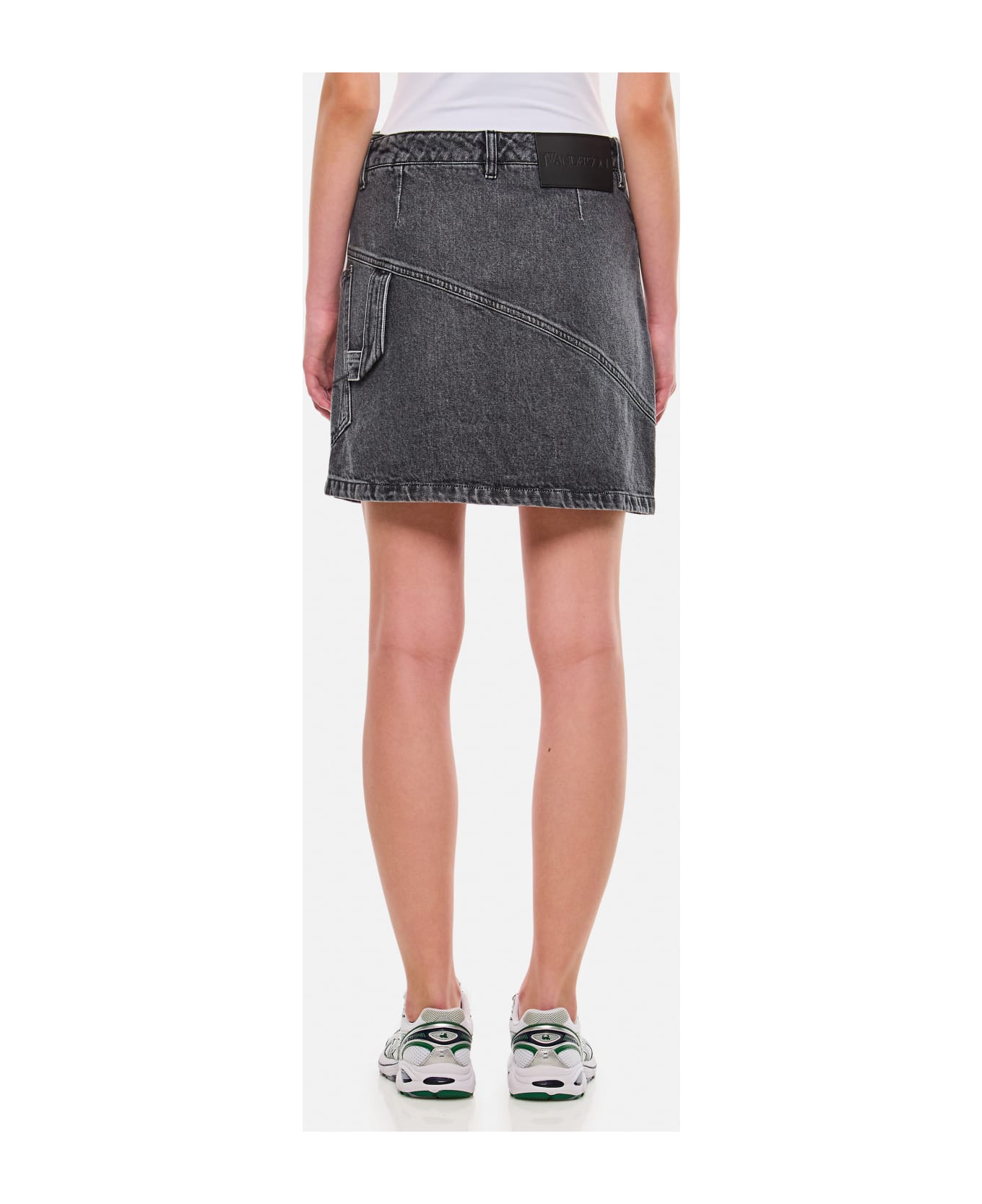 J.W. Anderson Denim Twisted Skirt - Grey