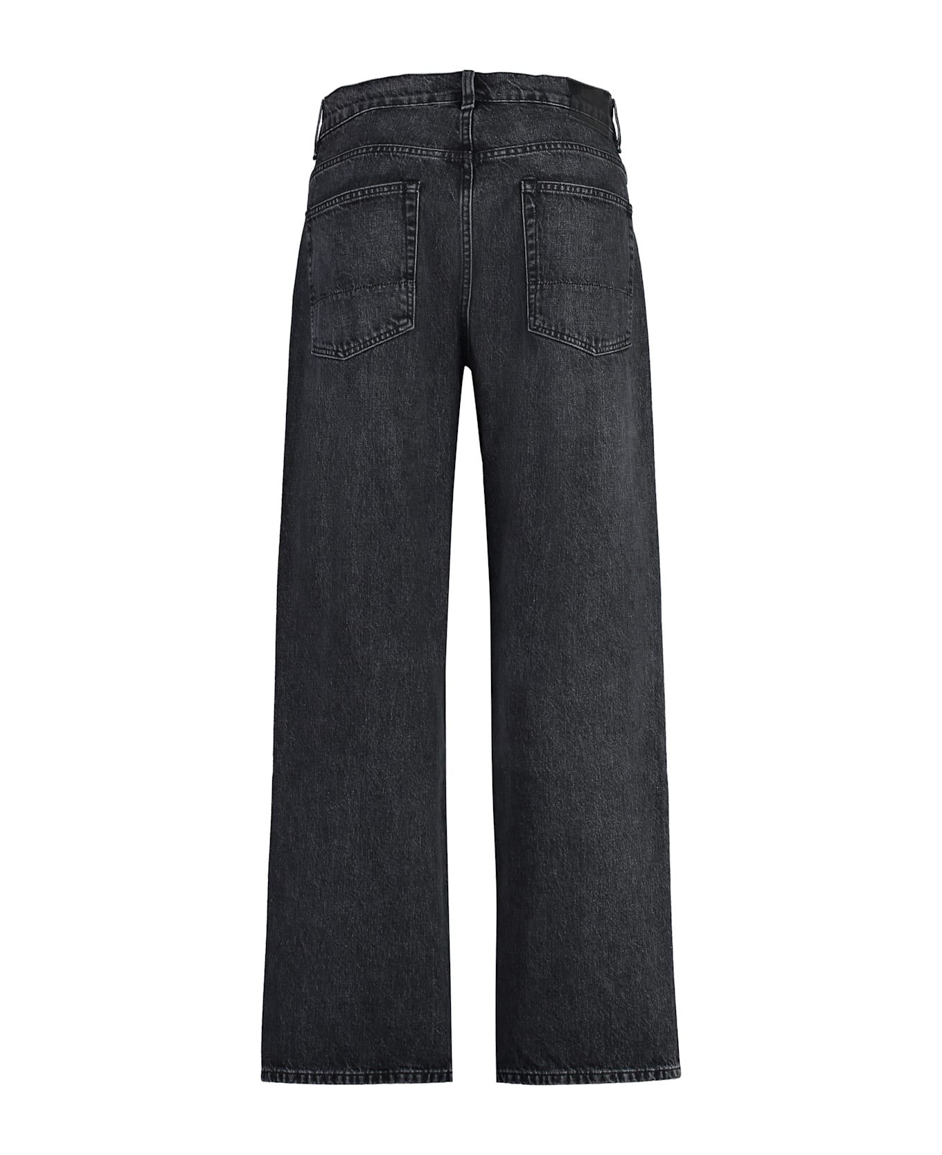 Our Legacy Third Cut Wide-leg Jeans - black