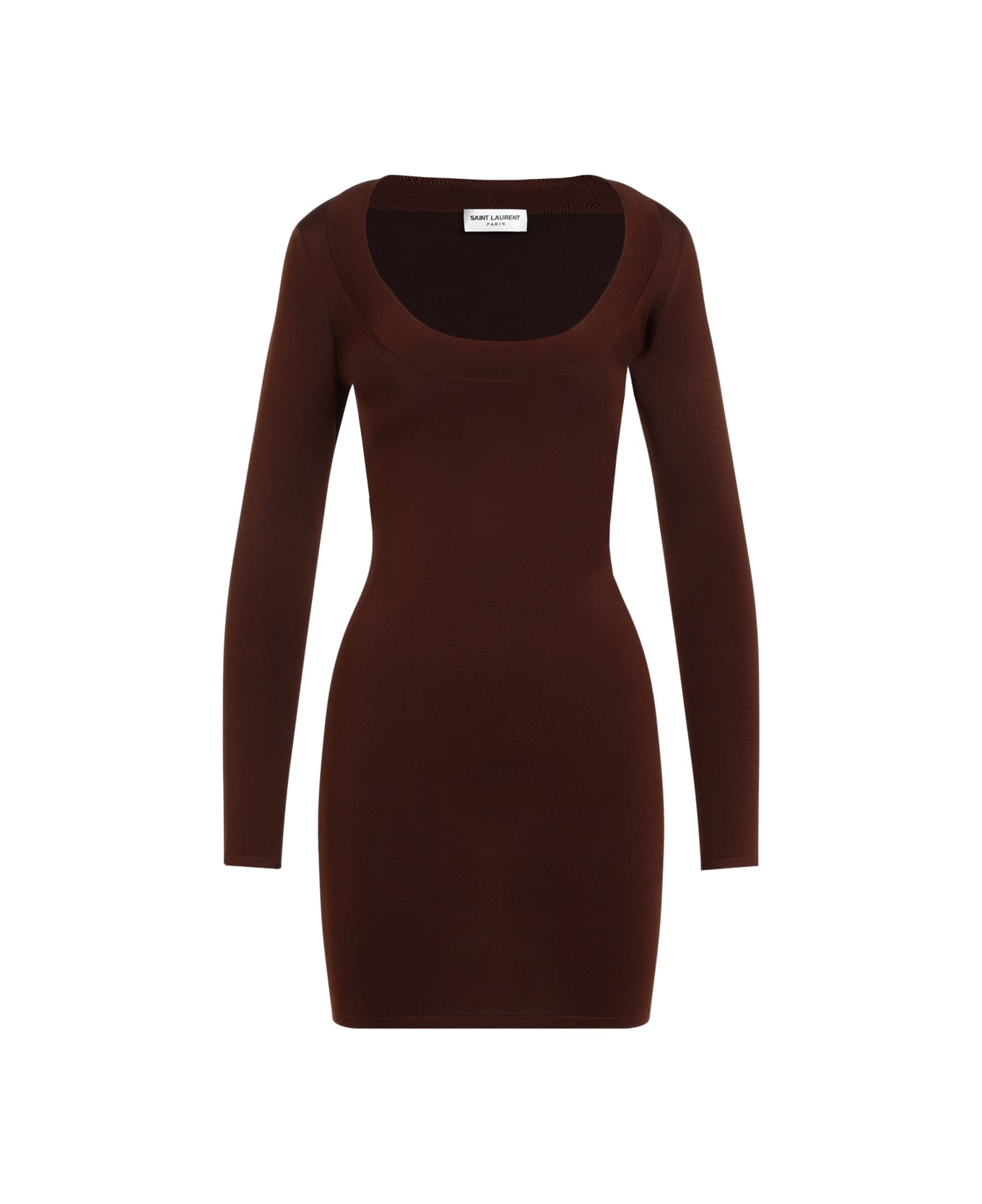 Saint Laurent Mini Dress - Chocolat