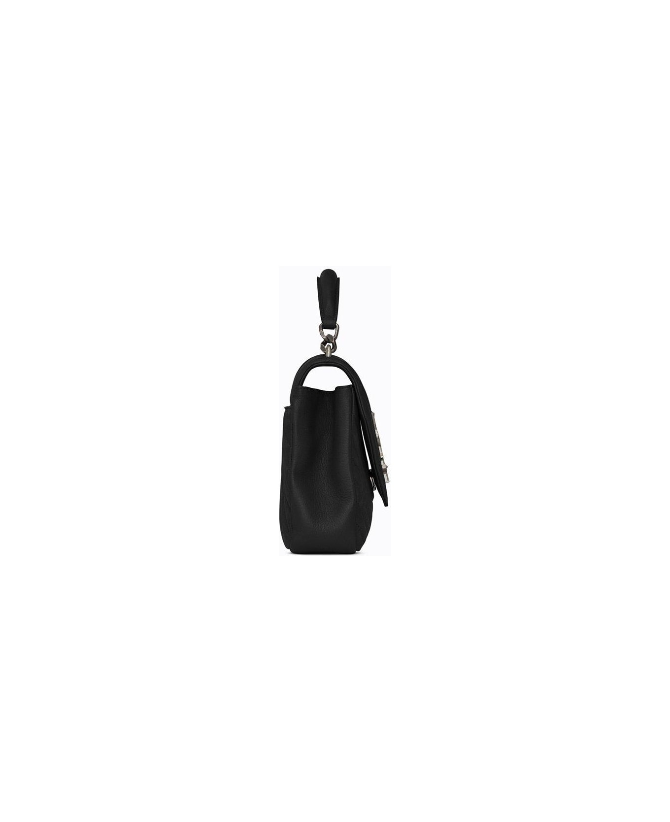 Saint Laurent College Medium Shoulder Bag - Black