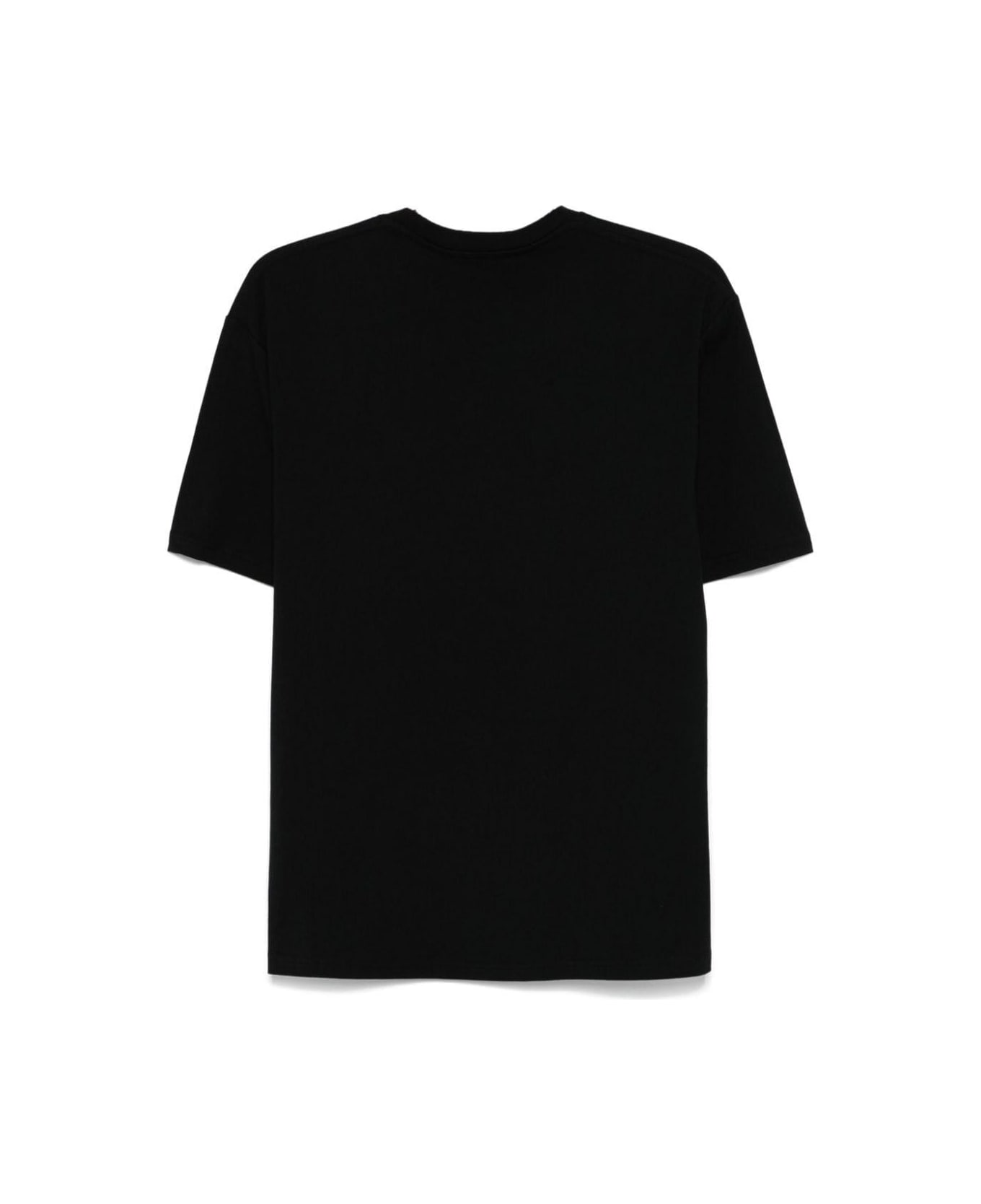 Just Cavalli Logo Embellished Crewneck T-shirt - Black