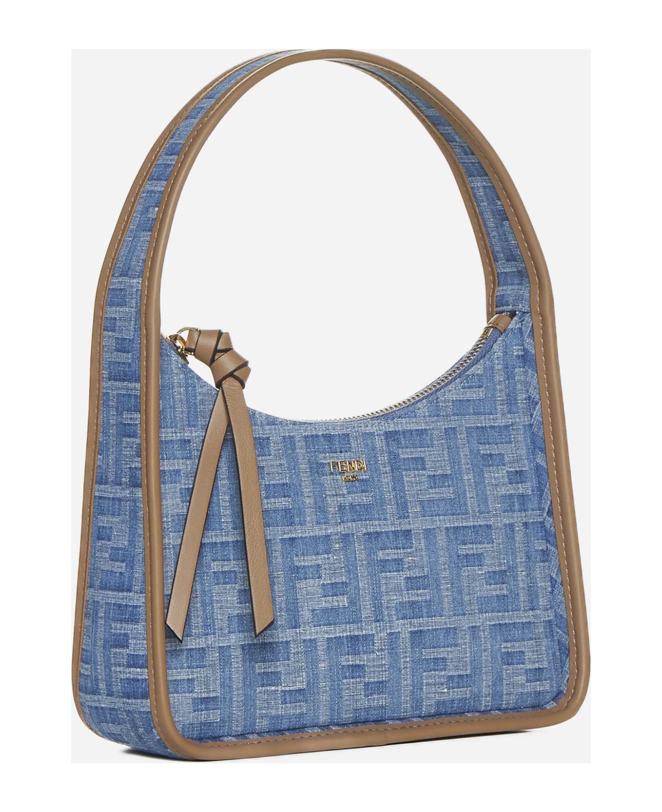 【FENDI】MINI FENDESSENCE BAG Fendi Fendessence Ff Denim Mini Bag | italist