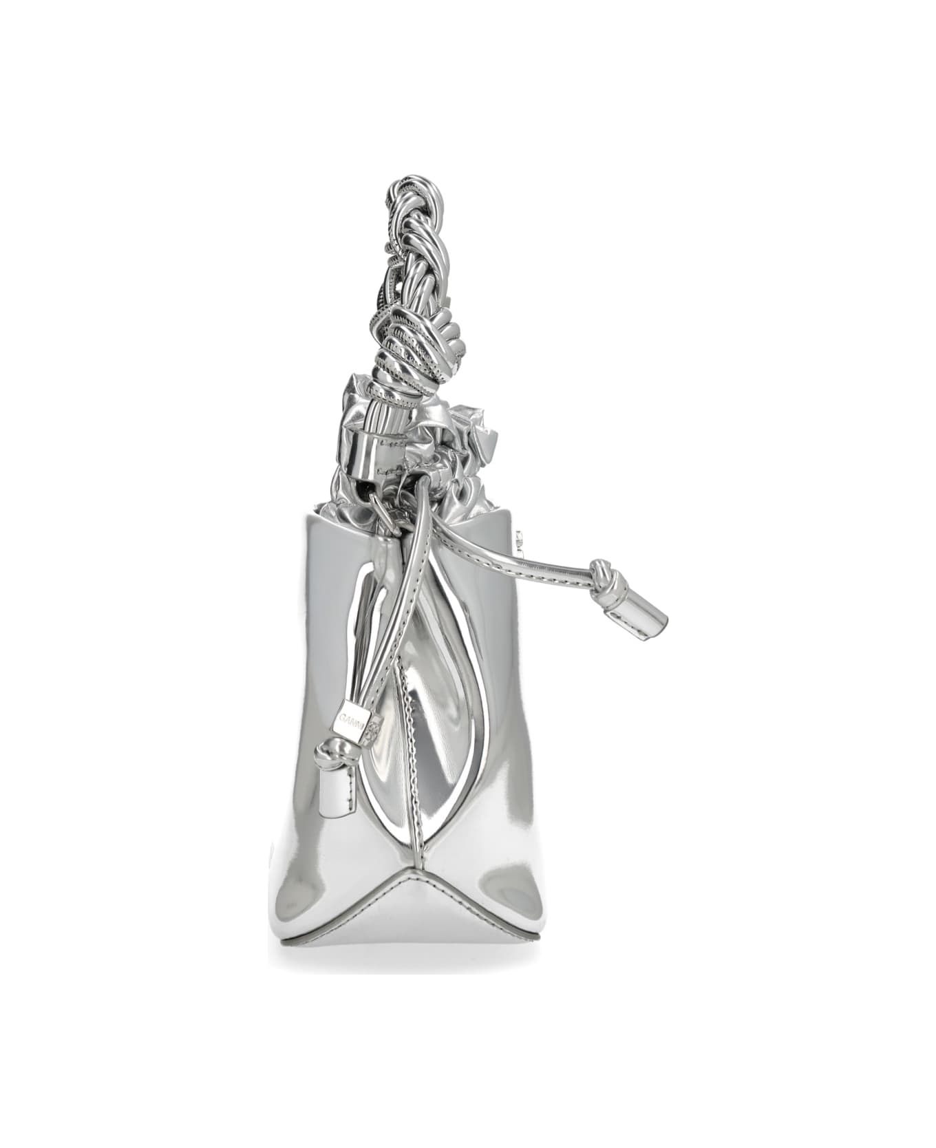 Ganni "bou Bucket Mini" Bag - SILVER