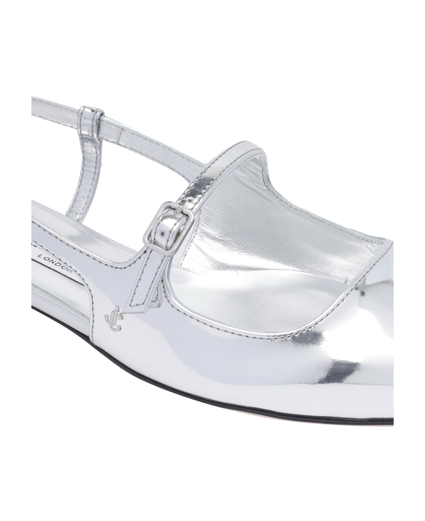 Jimmy Choo Didi Flats - Silver