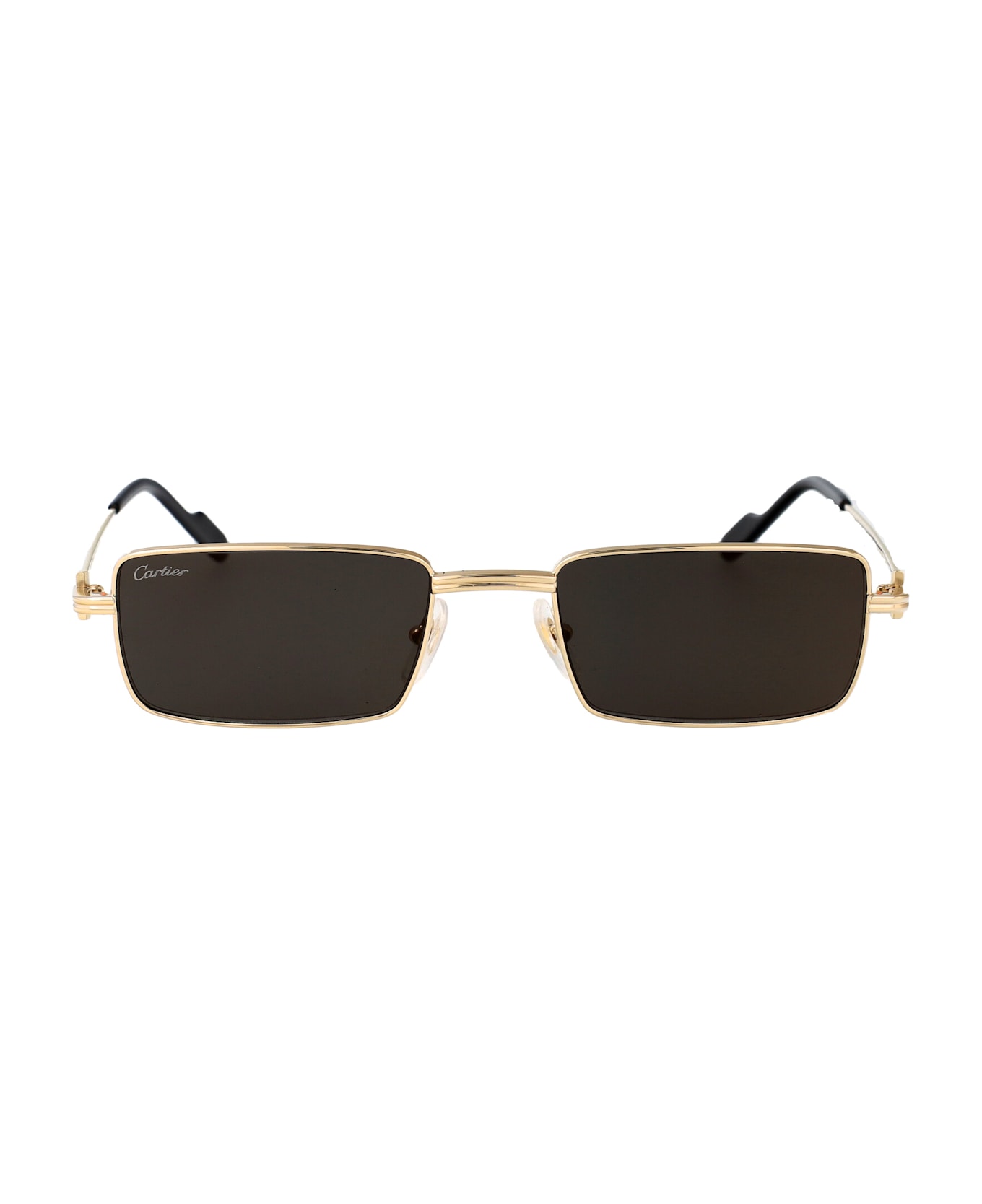 Cartier Eyewear Ct0501s Sunglasses - GOLD GOLD GREY