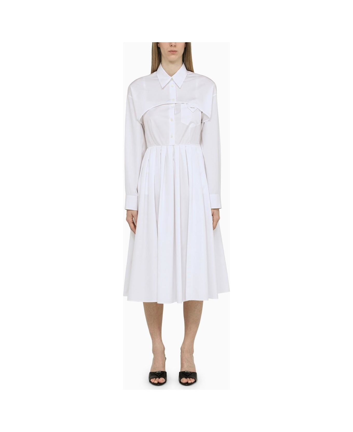 Prada Convertible White Dress - Bianco ワンピース＆ドレス