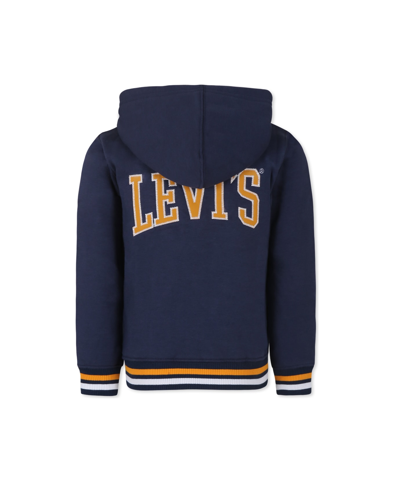 Levi
s Black Sweatshirt For Boy With Logo - Blue