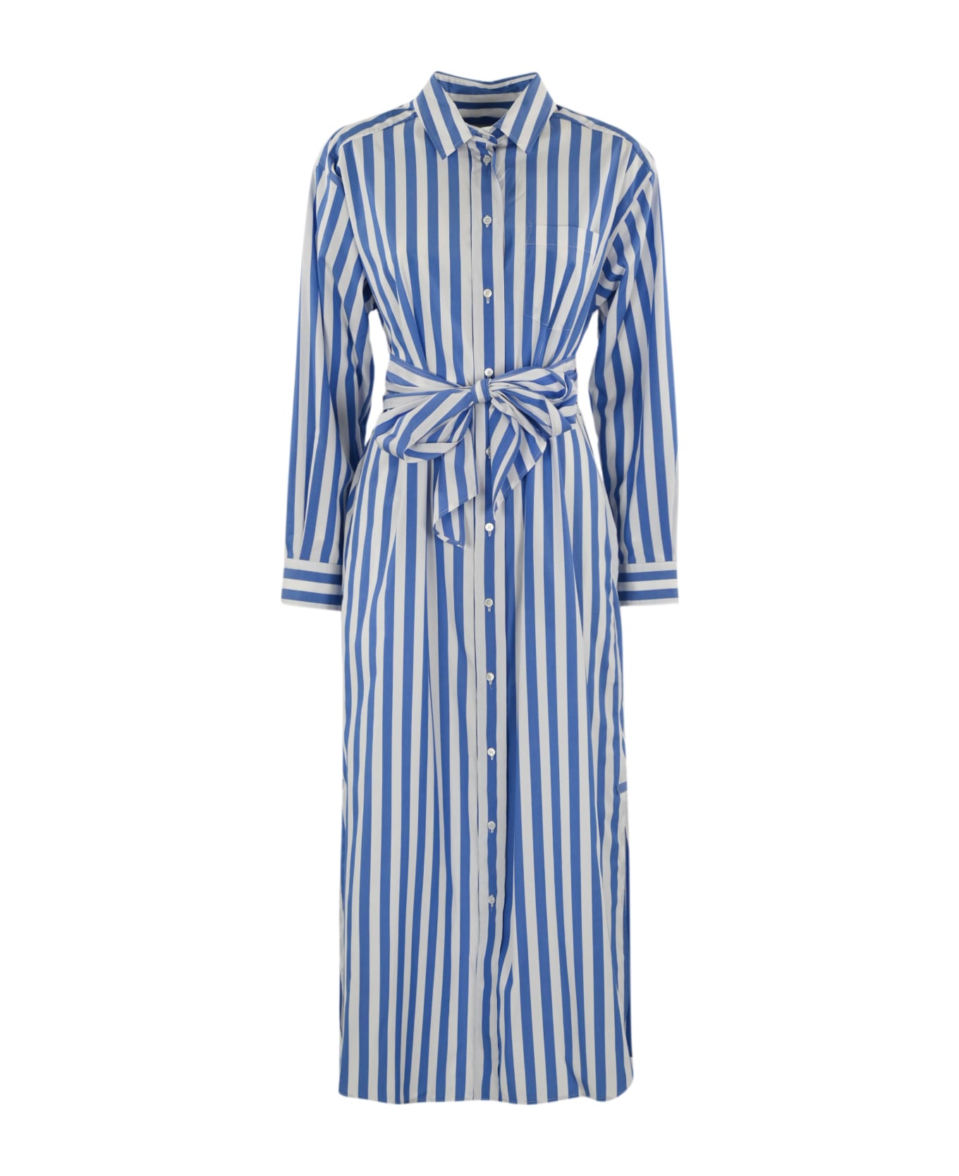 Weekend Max Mara Shirt Dress In Poplin - Riga off