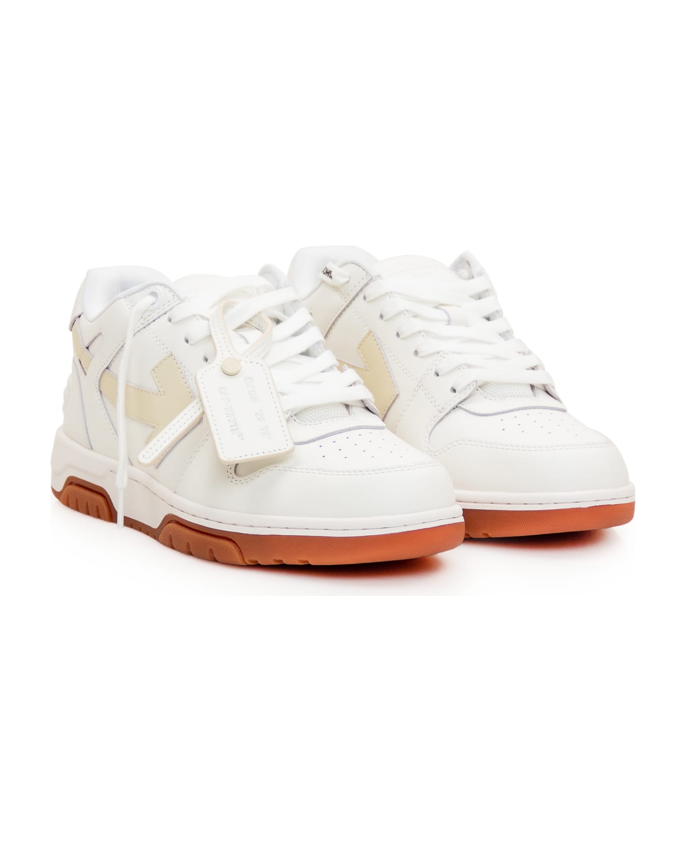 Off-White Out Of Office Sneaker - WHITE BEIGE