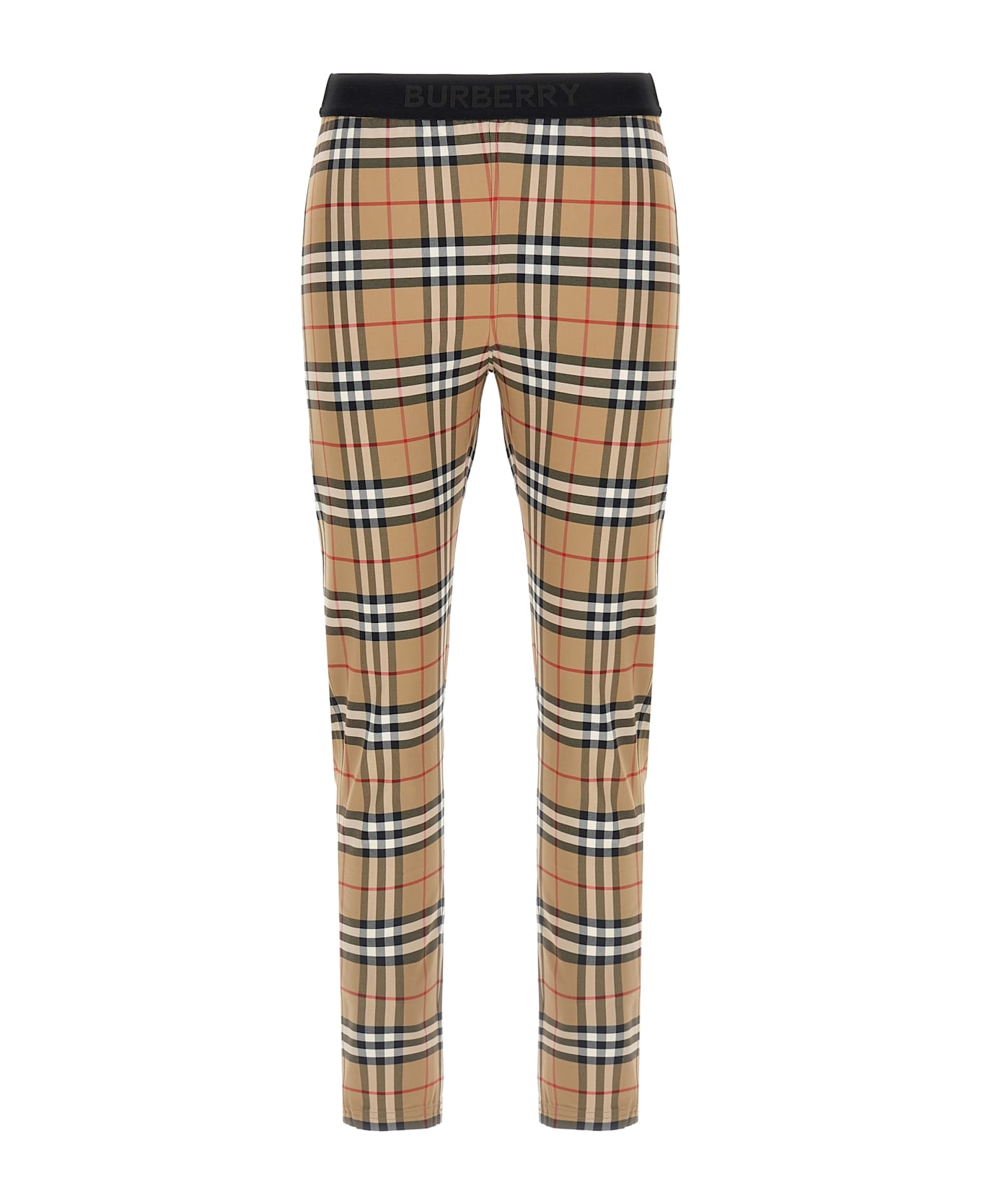 Burberry 'belvoir' Leggings - Beige