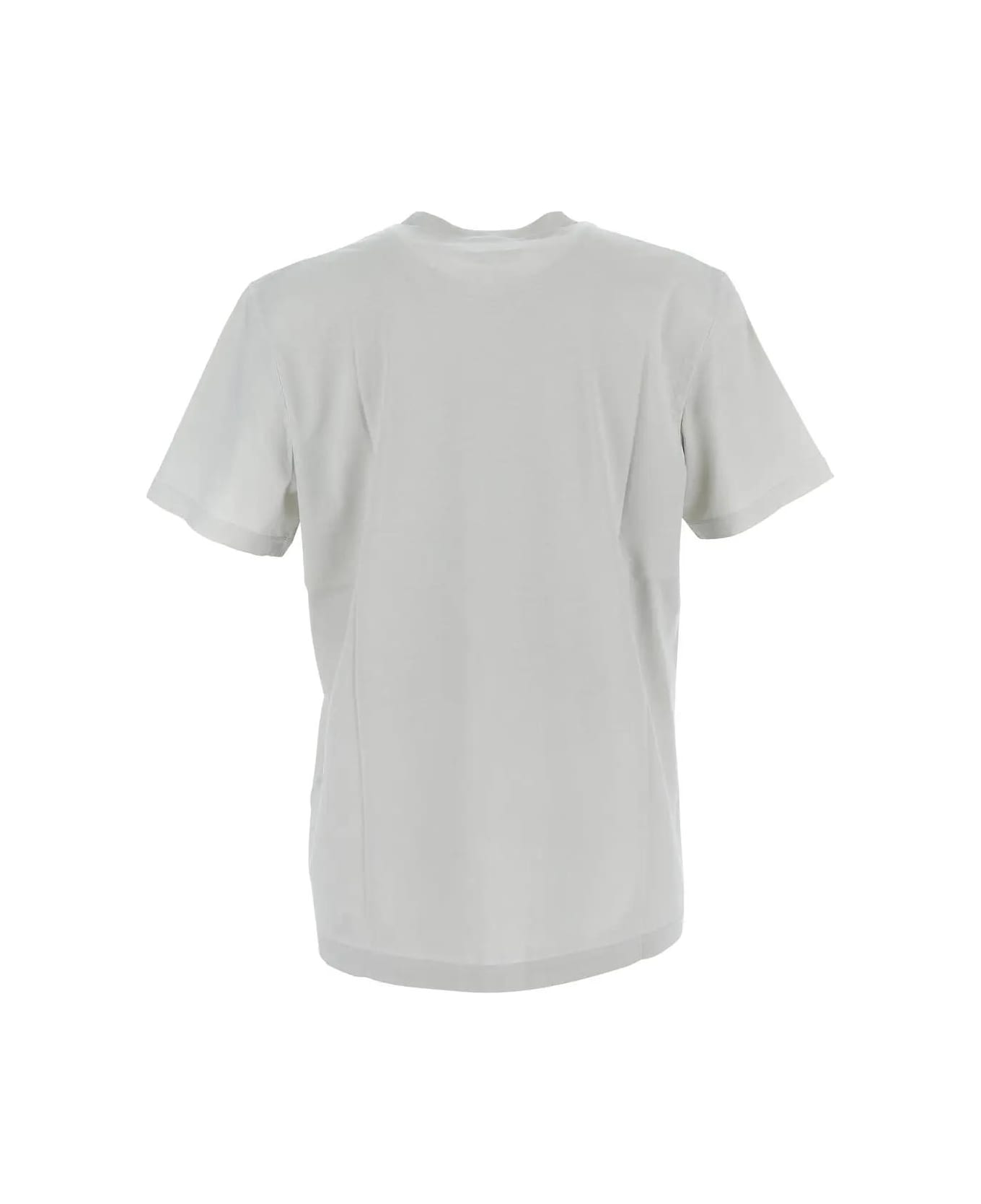 Dsquared2 Printed T-shirt - WHITE/ORANGE