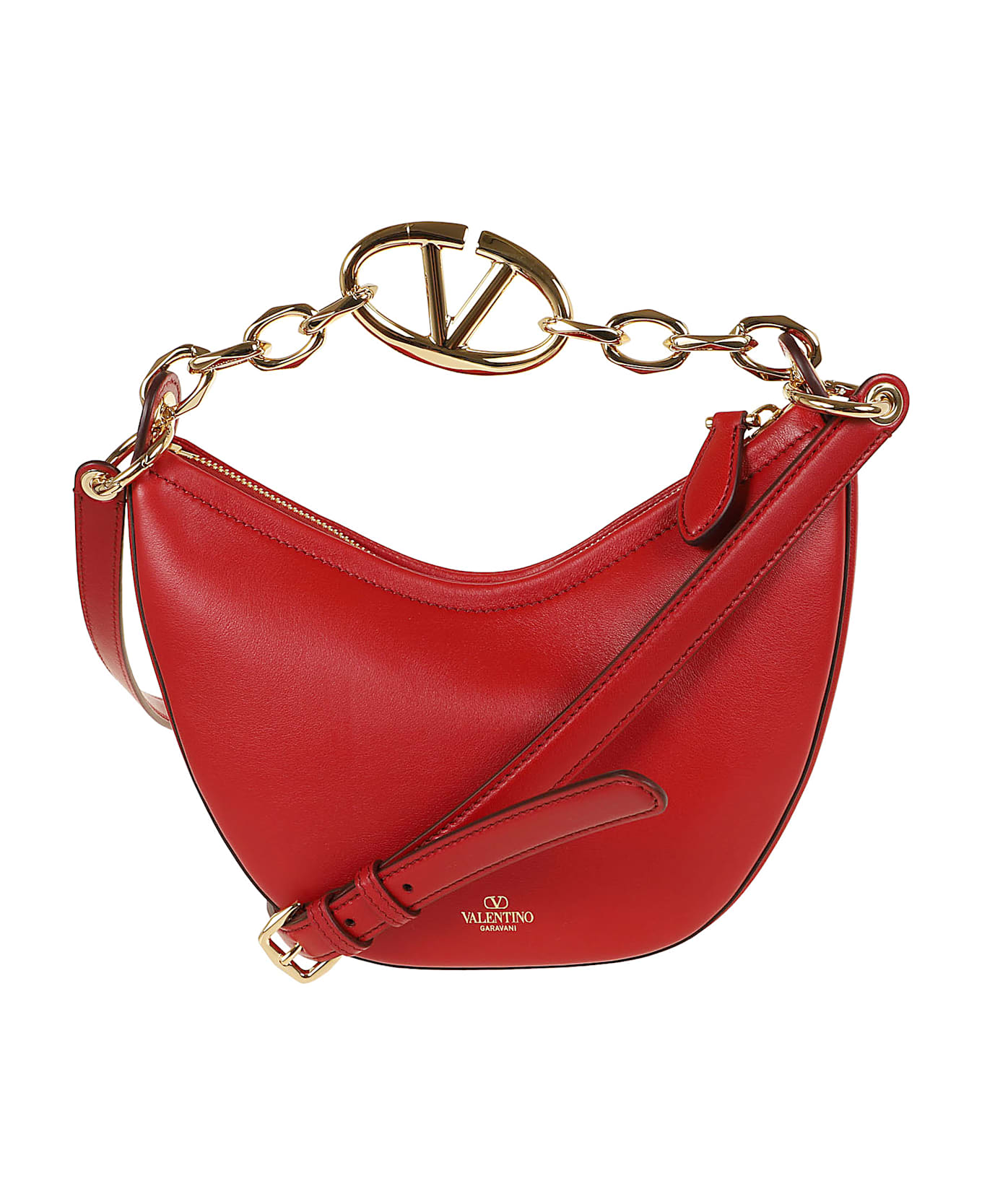 Valentino Garavani 'v Logo Moon' Mini Bag - Ro Rosso