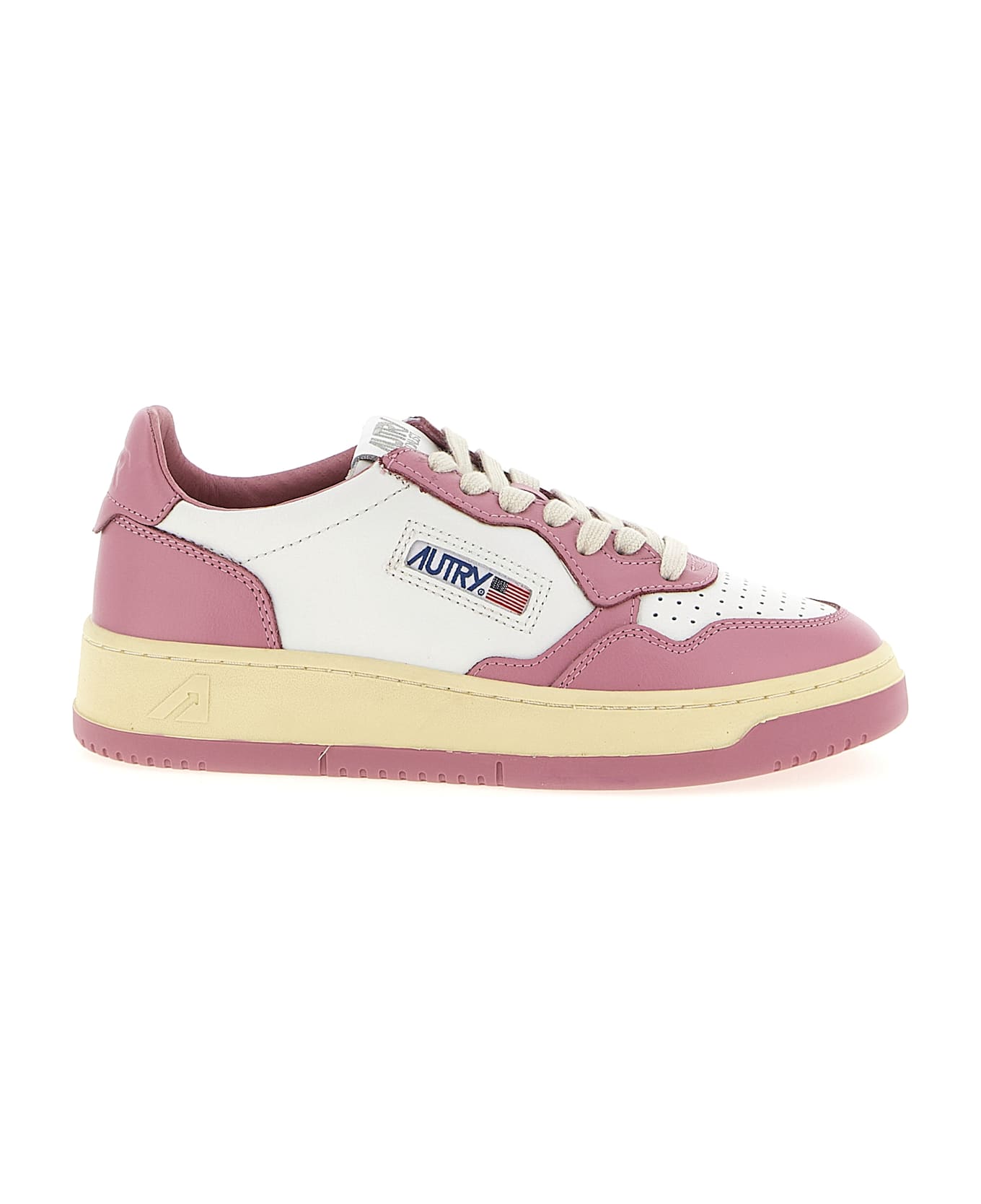 Autry 'medalist Low' Sneakers - Pink