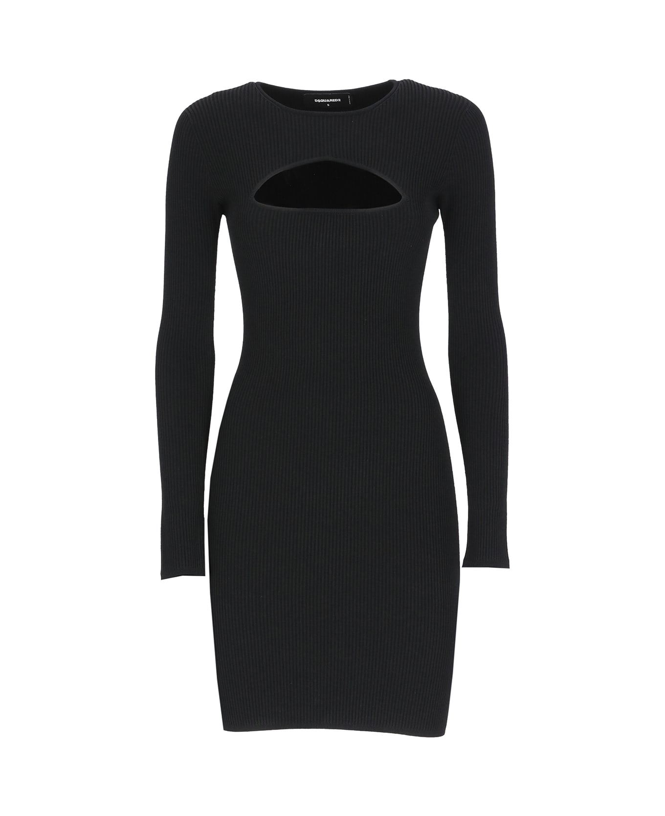 Dsquared2 Dress With Cut Out Detail - BLACK