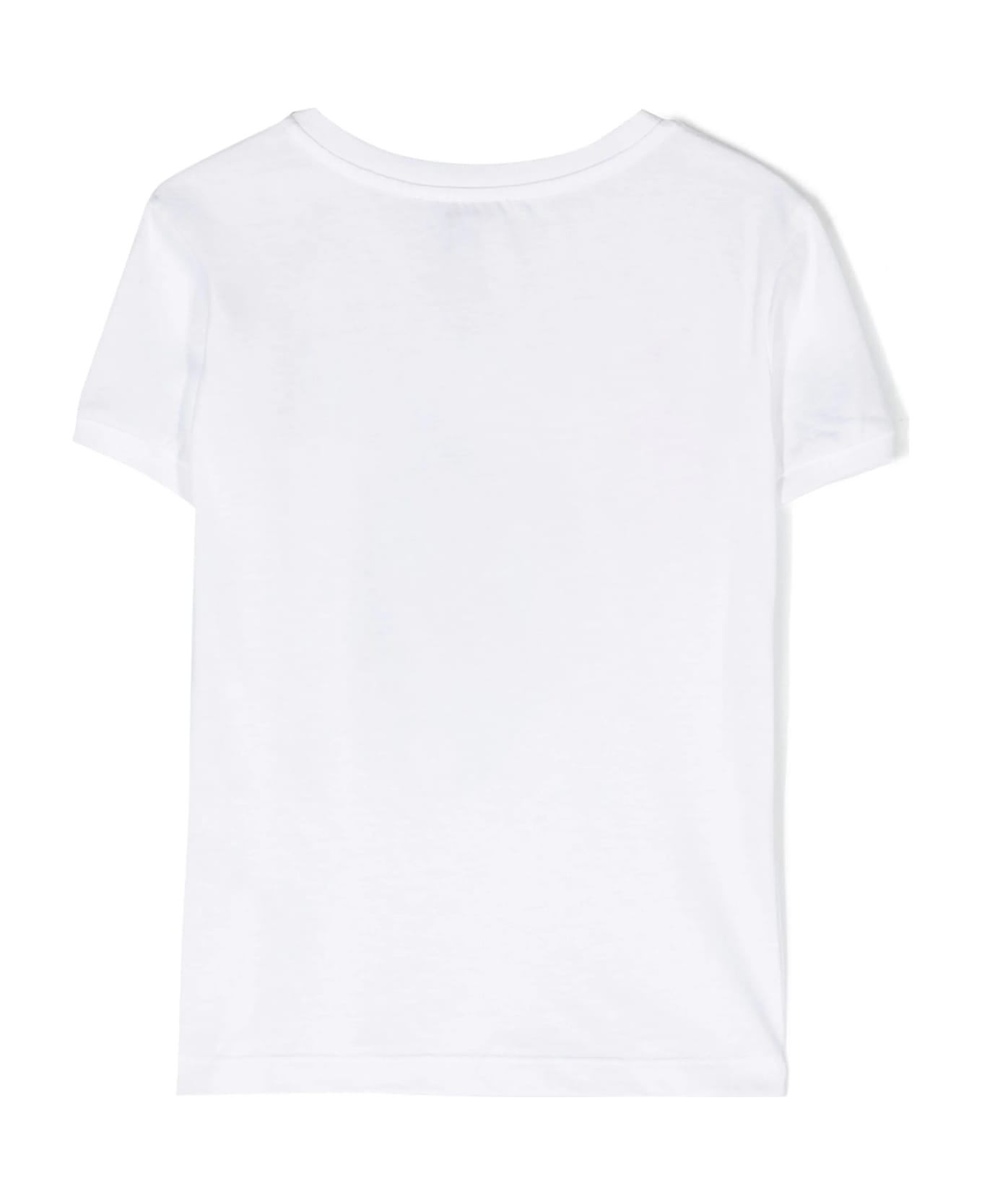Dolce & Gabbana White T-shirt With Oranges Print - Bianco
