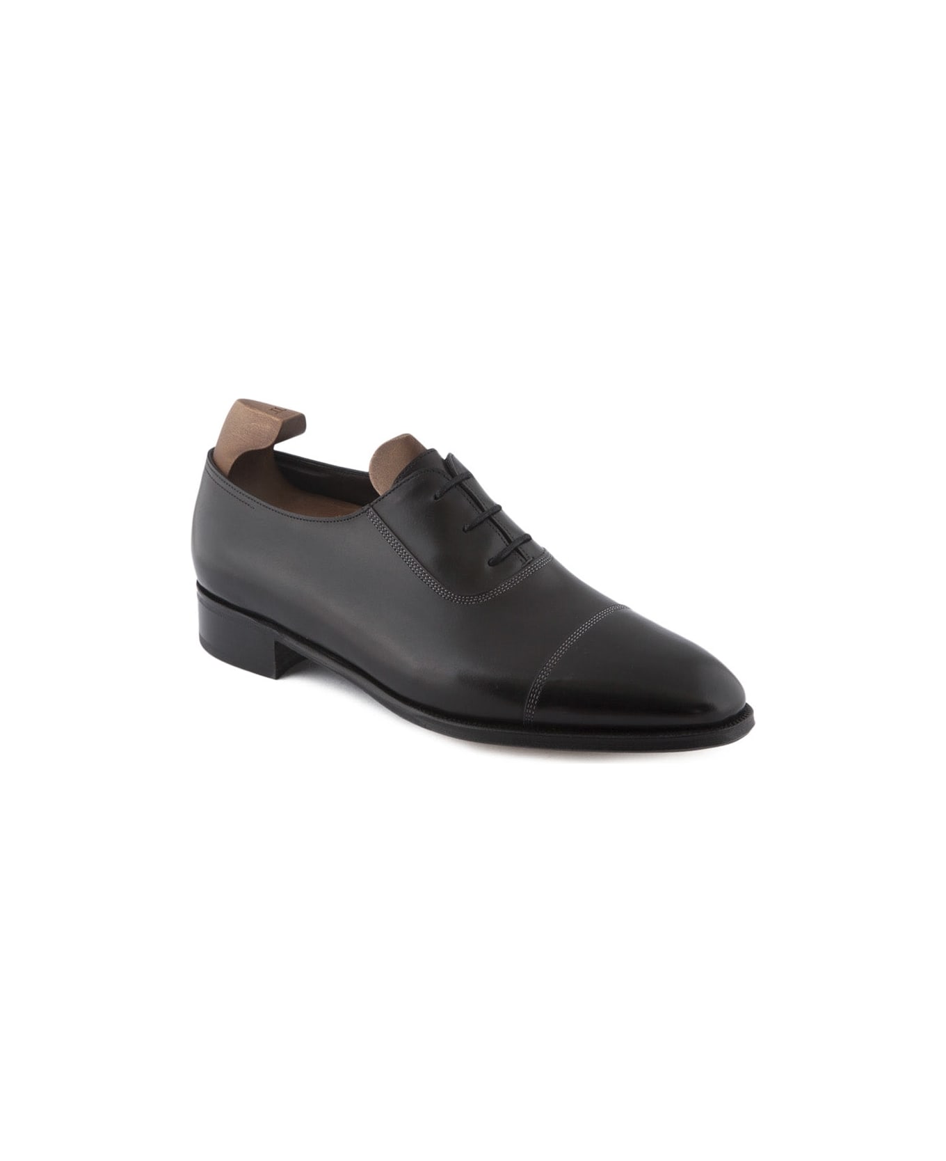 John Lobb Shoe Lace-up 2014 In Black Calf