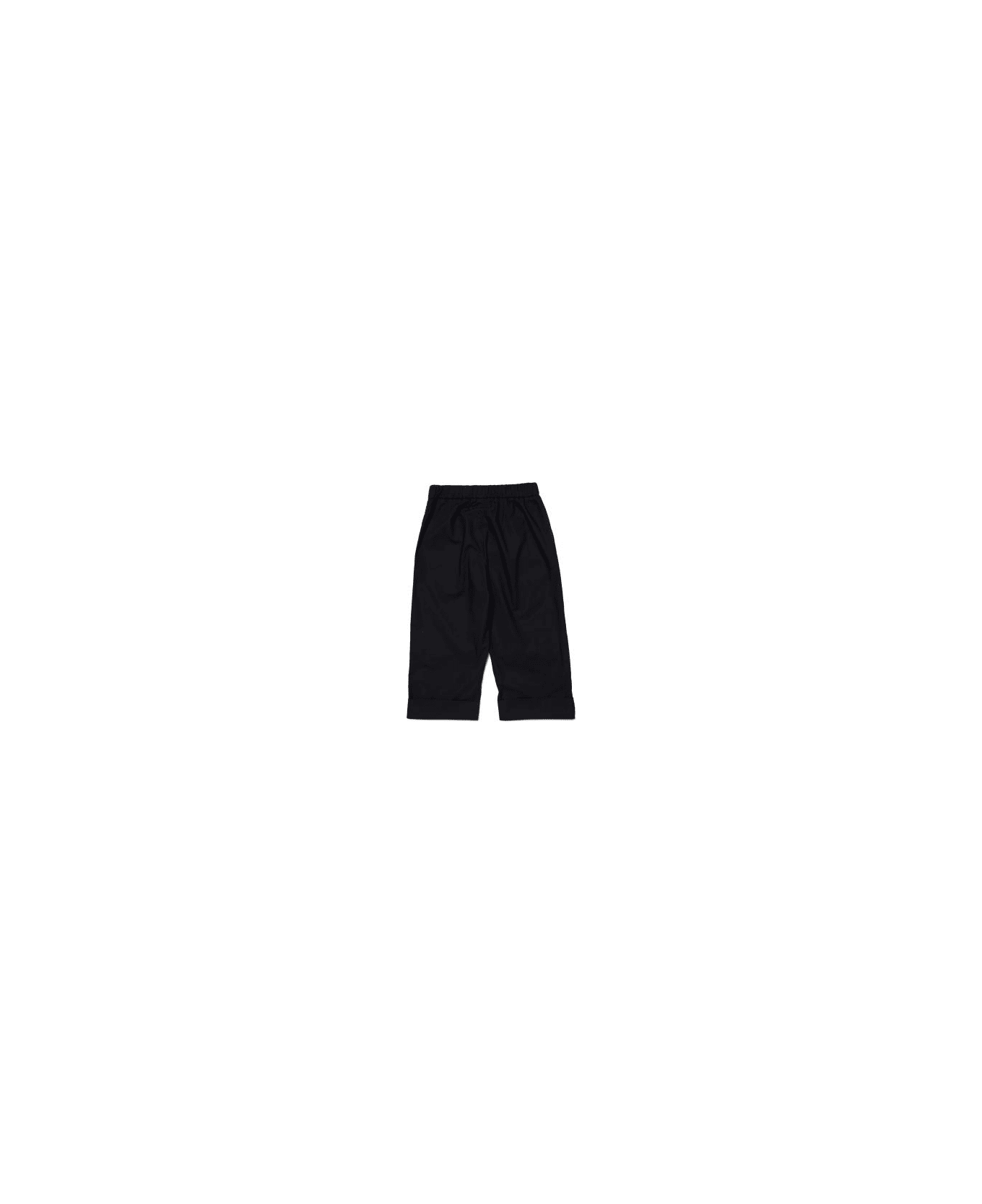 MM6 Maison Margiela Pantaloni Con Logo - Black ボトムス