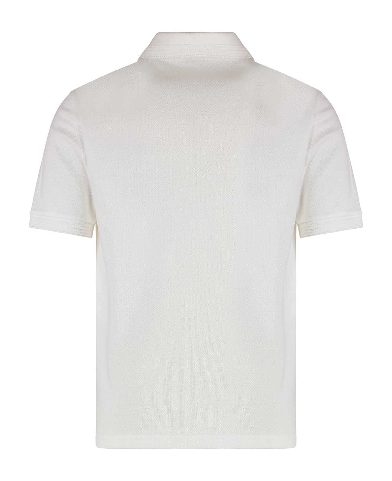Ferragamo Cotton-piqué Polo Shirt - White
