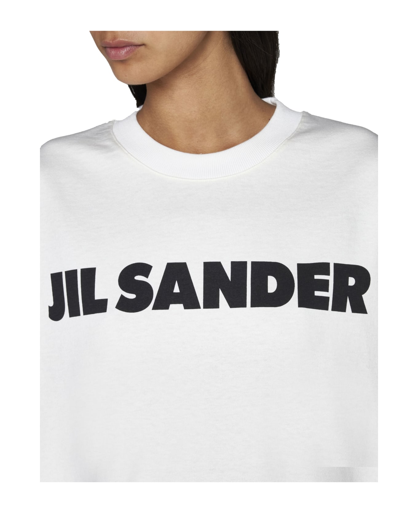 Jil Sander T-Shirt - Porcelain Tシャツ