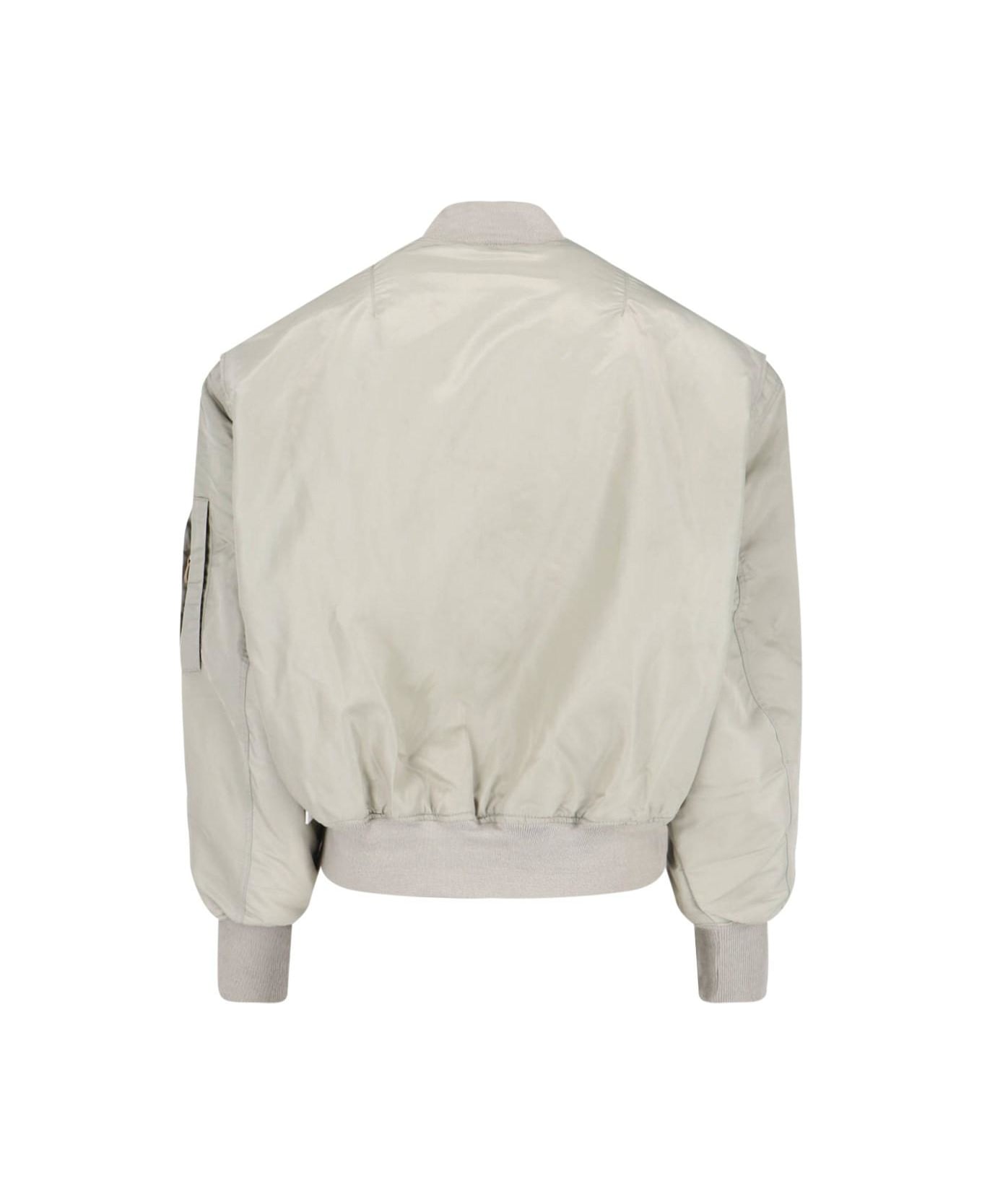 Entire Studios 
broad
 Bomber Jacket - Grey