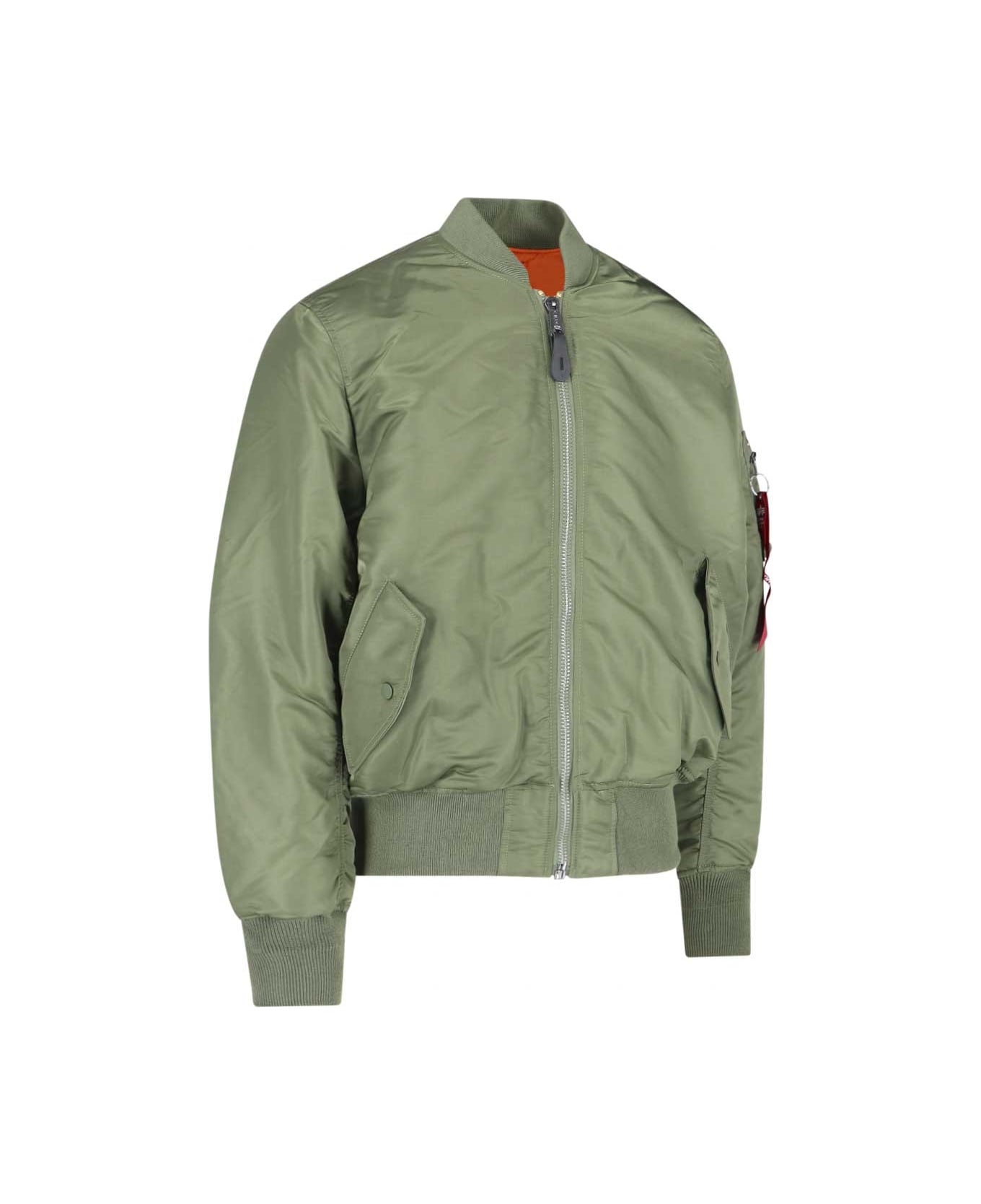 Alpha Industries "ma-1" Reversible Jacket - Green