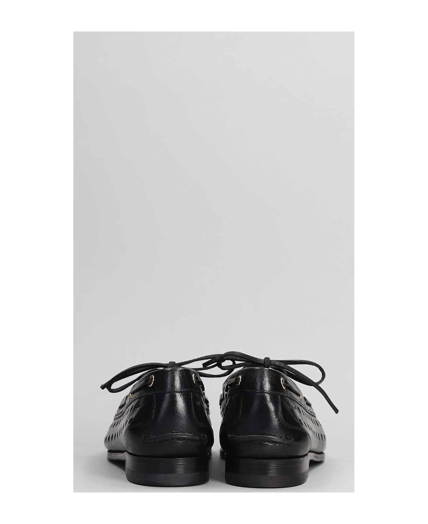 Bally Parcy Fo Loafers In Black Leather - Black