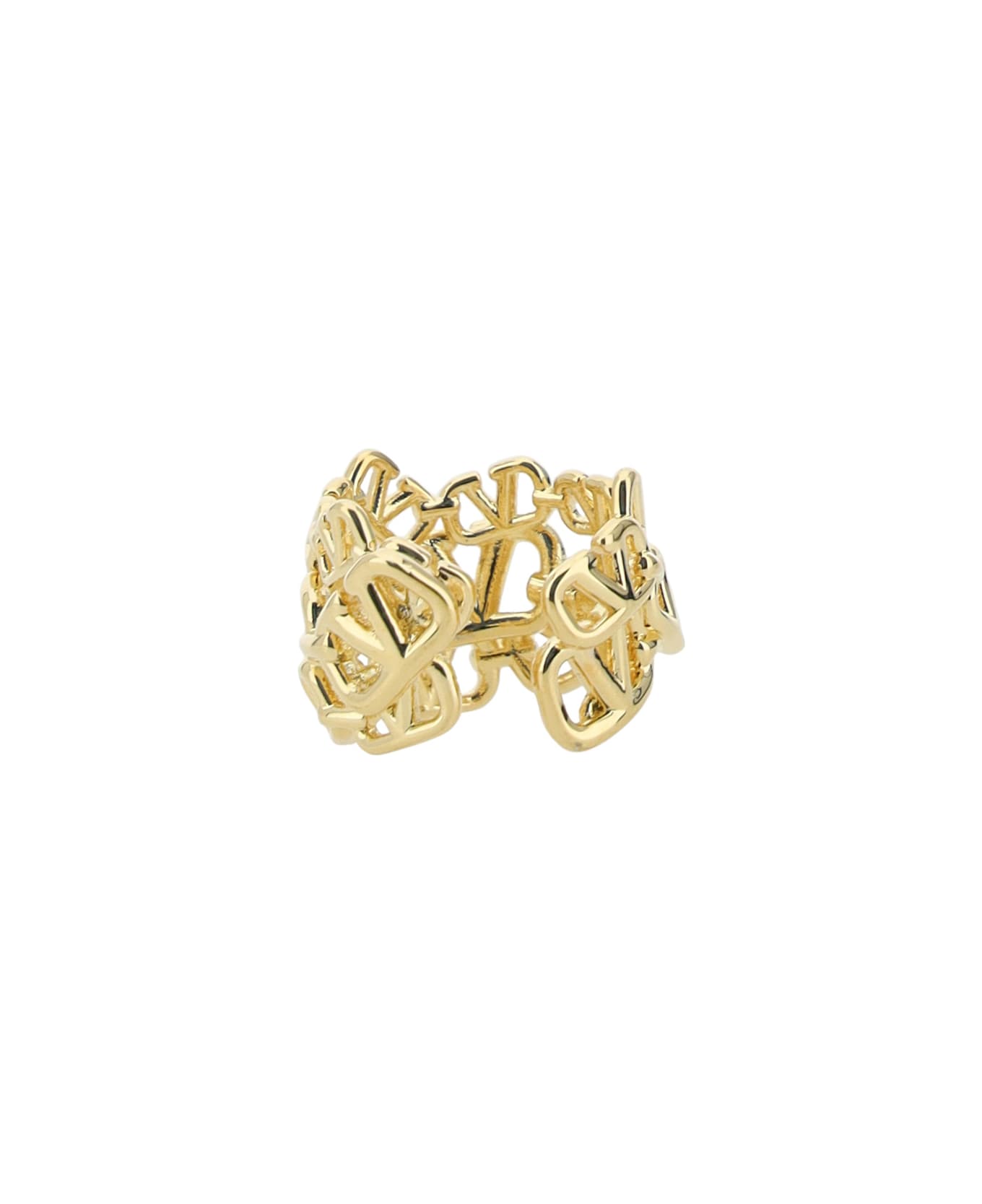 Valentino Garavani Toile Iconographe Ring - Oro 18