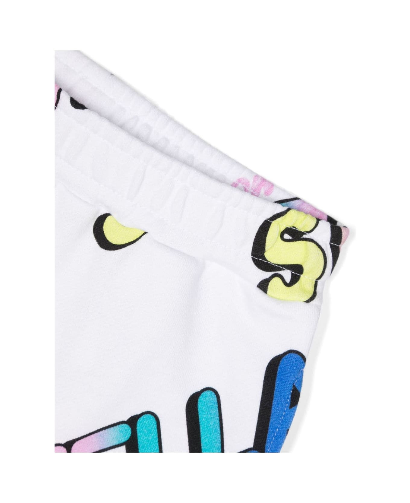 Stella McCartney Kids Sports Shorts With Print - White