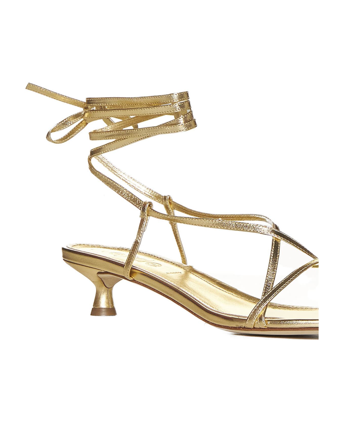 aeyde Sandals - Gold