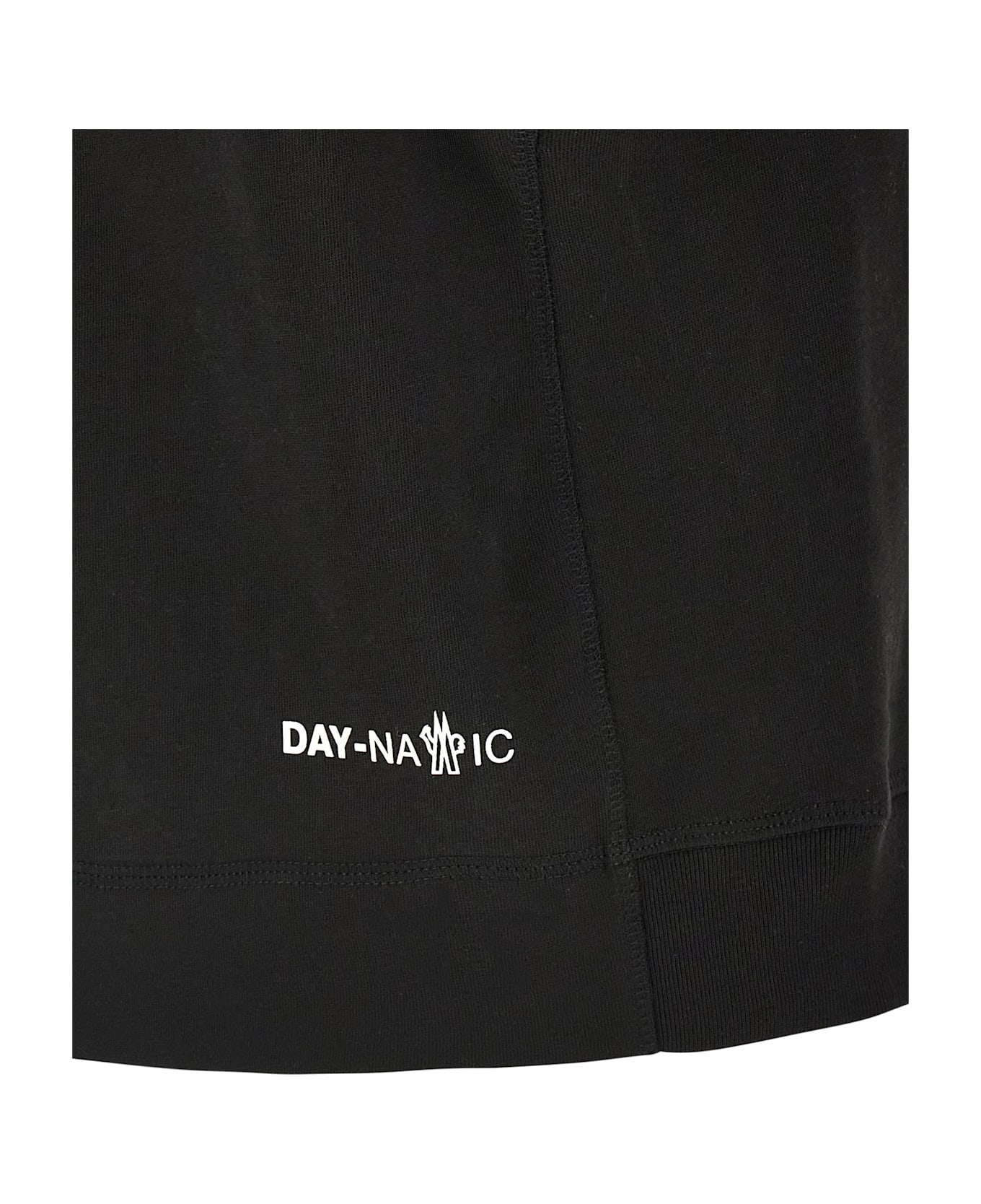 Moncler Grenoble Embossed Logo T-shirt - Black  