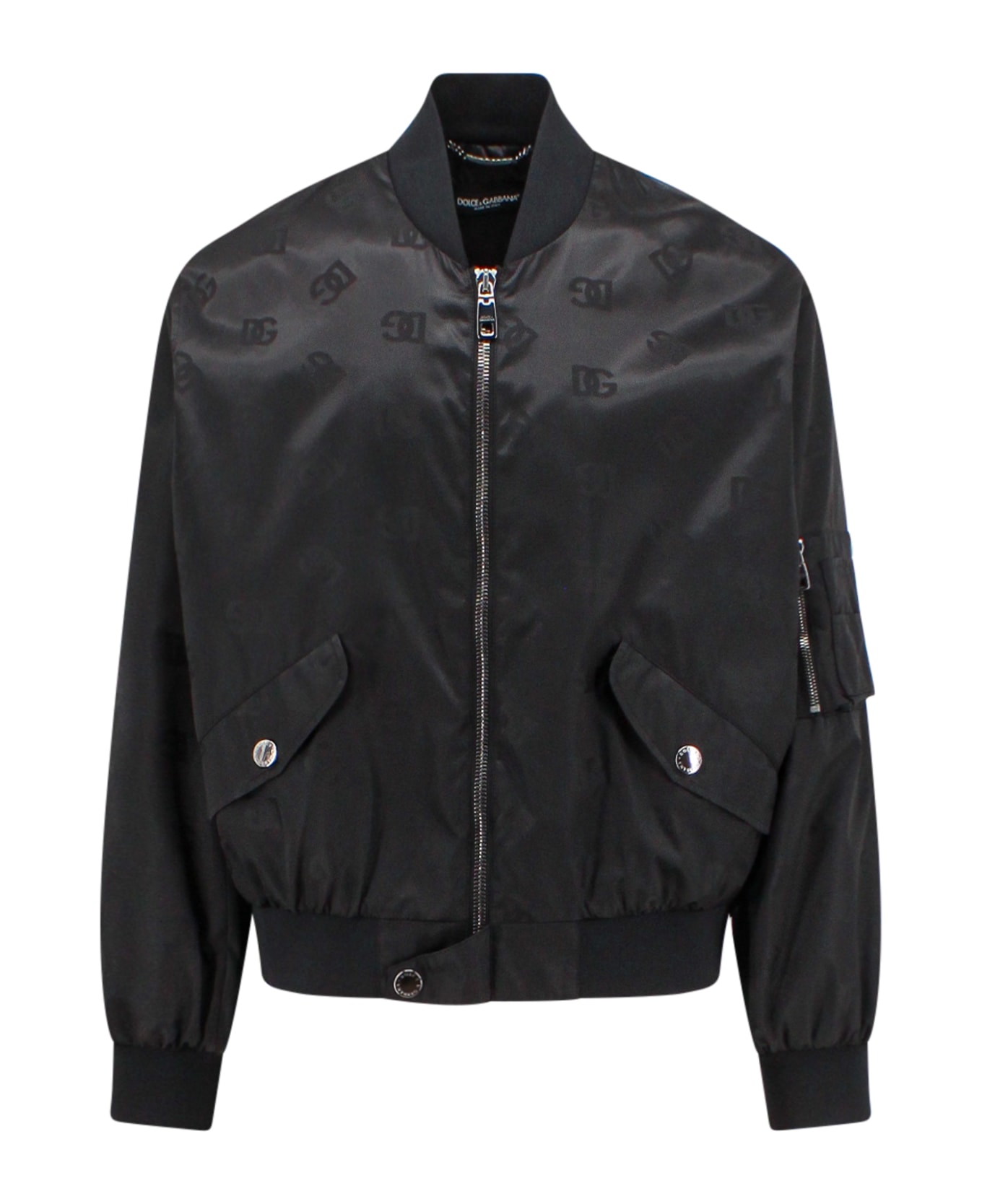 Dolce & Gabbana Satin Jacket - Black ジャケット