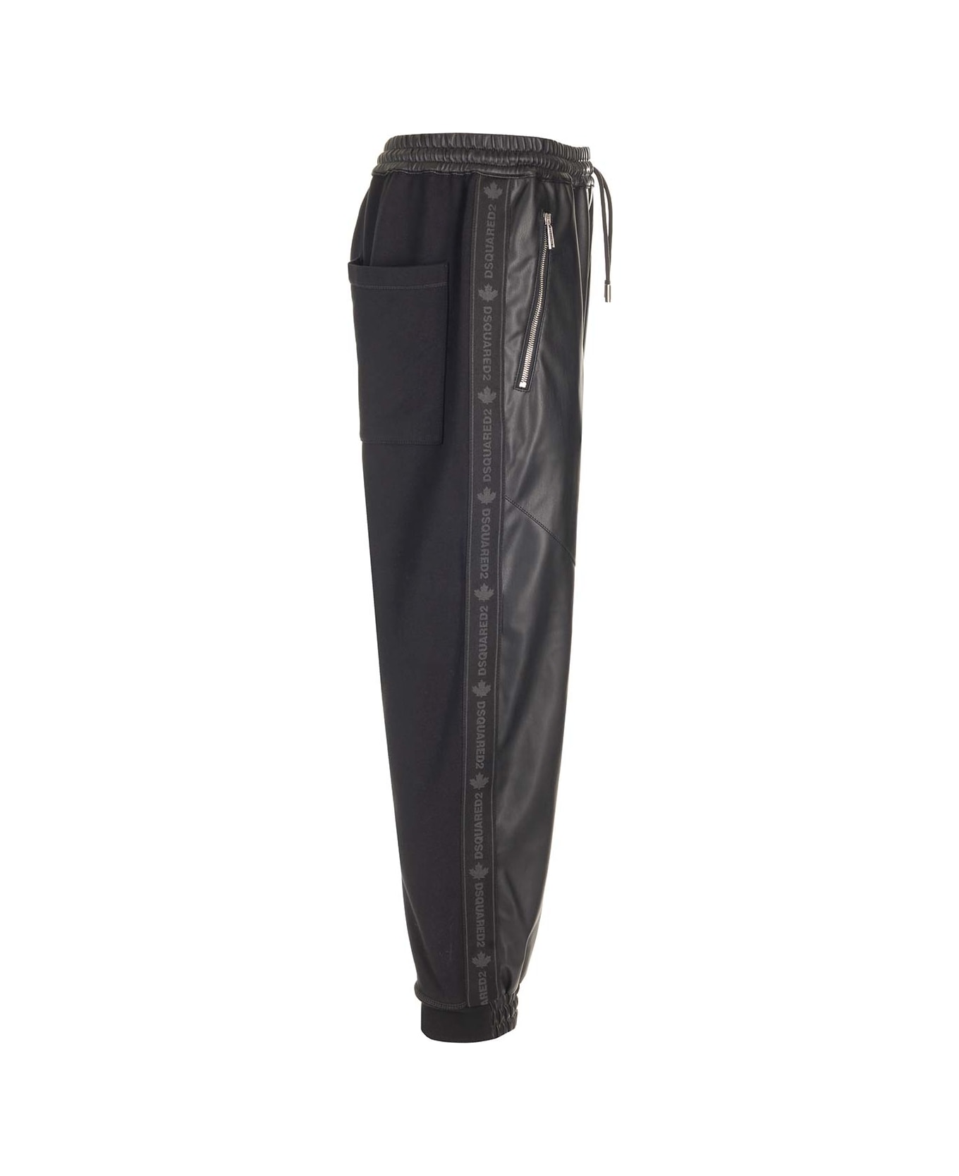 Dsquared2 Combined Trousers - Black