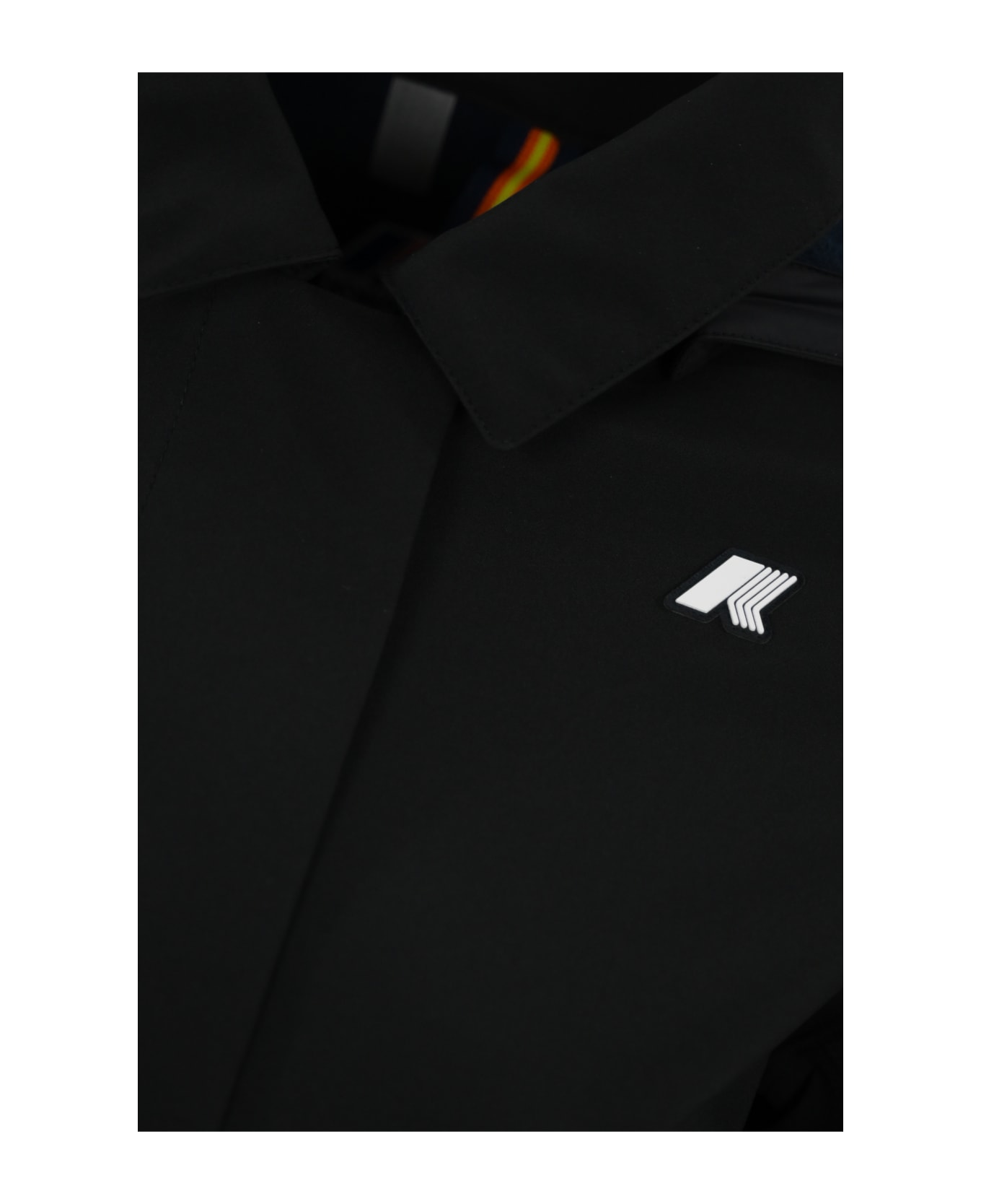 K-Way Mathy Bonded Jacket - Black