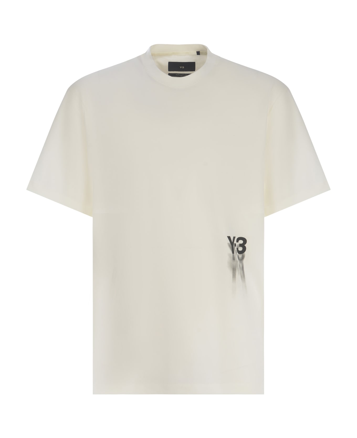 Y-3 T-shirt Y-3 "graphic" Made Of Cotton - Off white シャツ