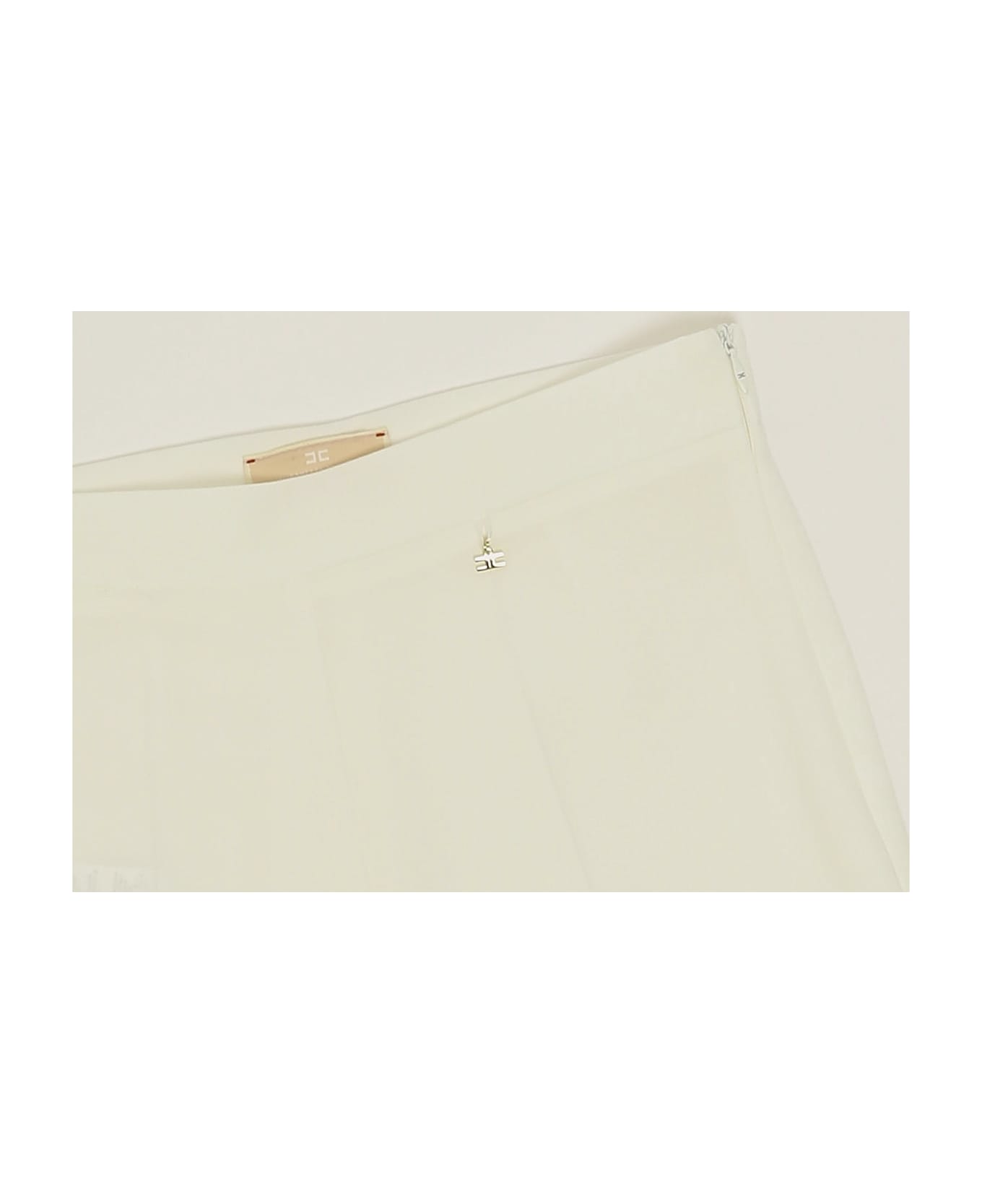 Elisabetta Franchi Trousers Trousers - PANNA