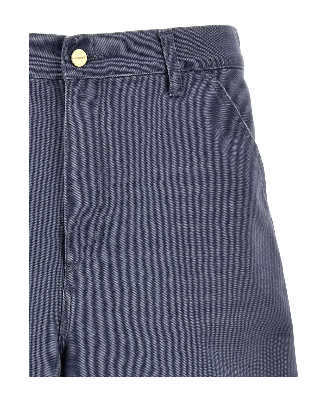 Carhartt 'single Knee' Bermuda Shorts - Light Blue