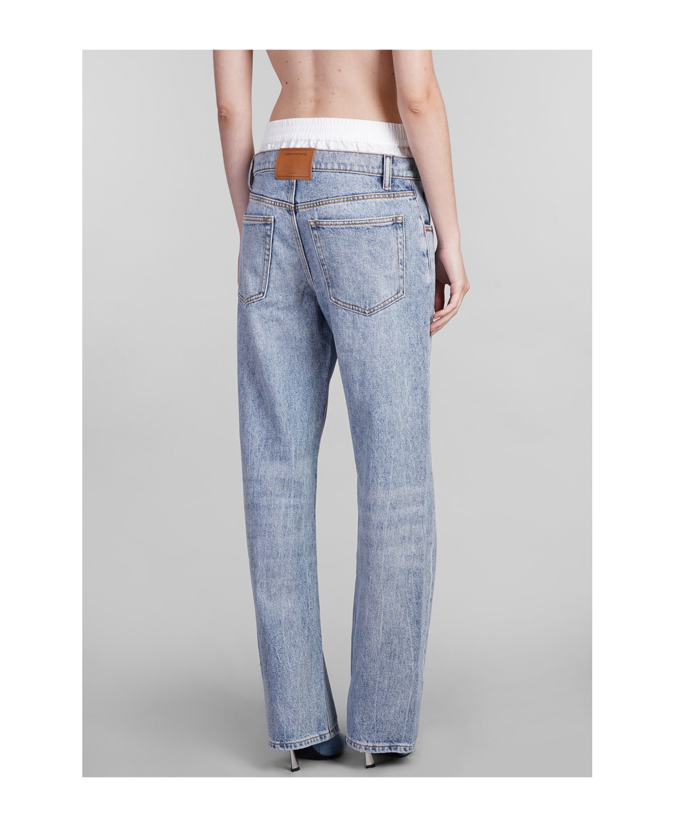 Alexander Wang Jeans In Blue Cotton | italist