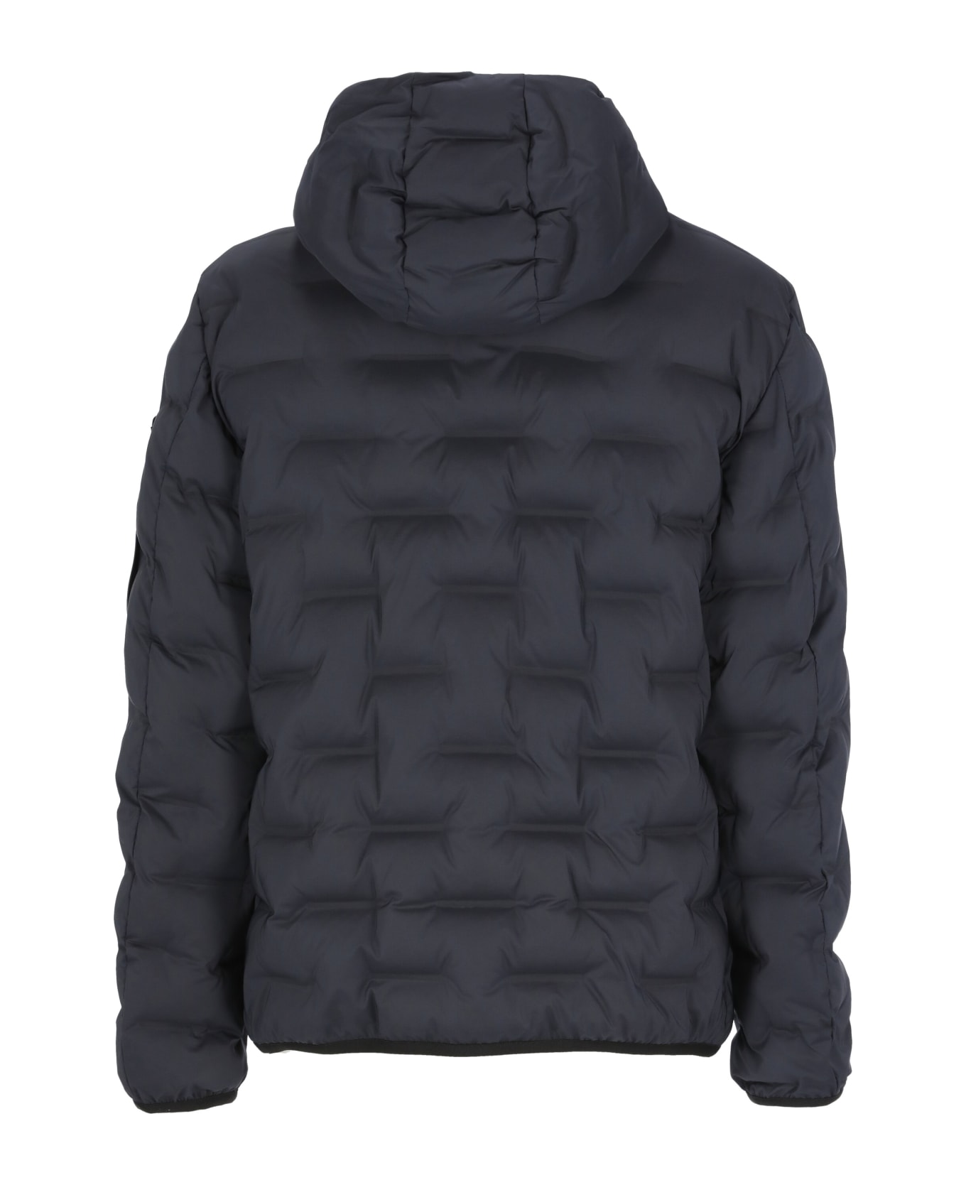 Peuterey Padded And Quilted Jacket - NAVY